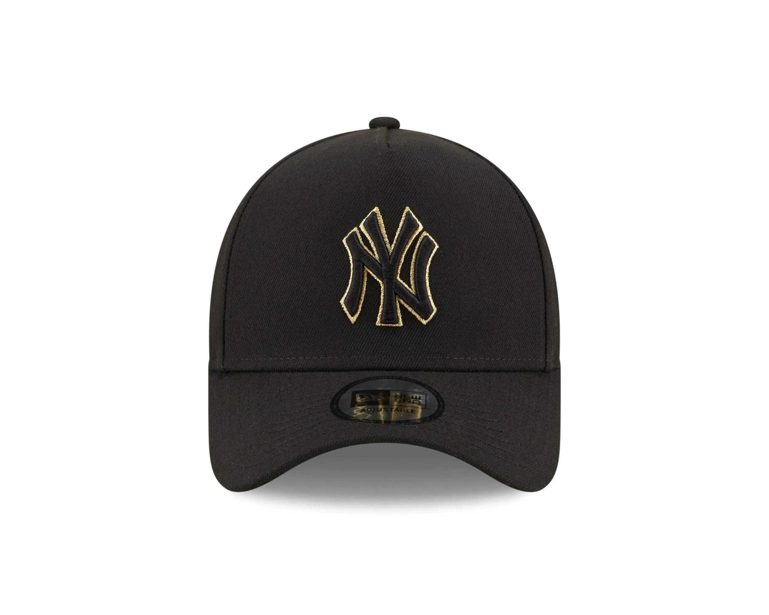 New Era New York Yankees MLB 9Forty A-Frame Snapback Cap - Black - immagine 2