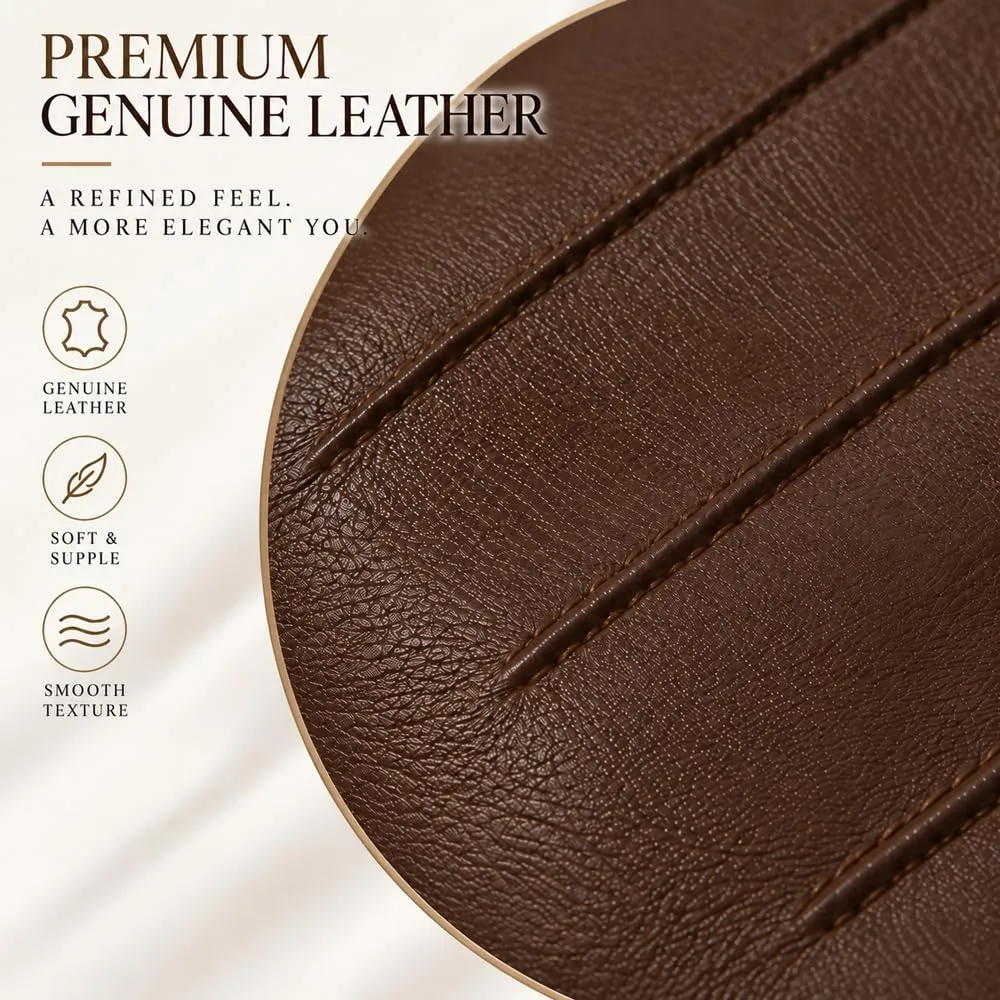 Harssidanzar Guanti Invernali Donna Touchscreen in Pelle GL017EU Sella L - immagine 7