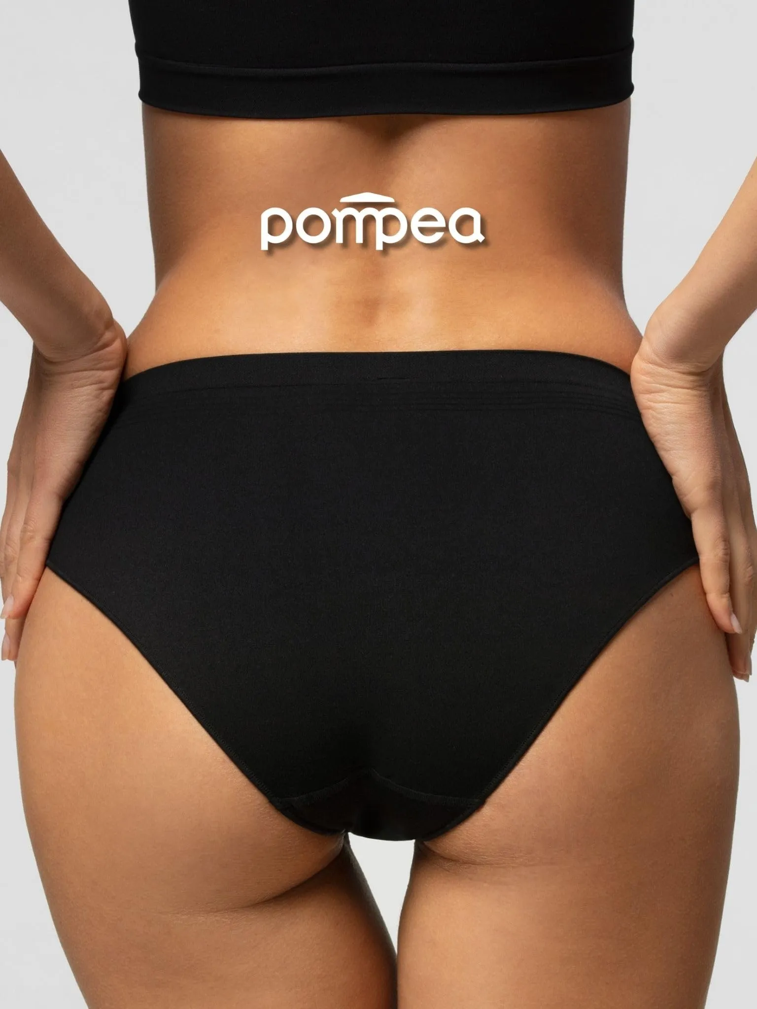 Pompea Slip Donna in Microfibra Senza Cuciture, 5 Paia - immagine 2