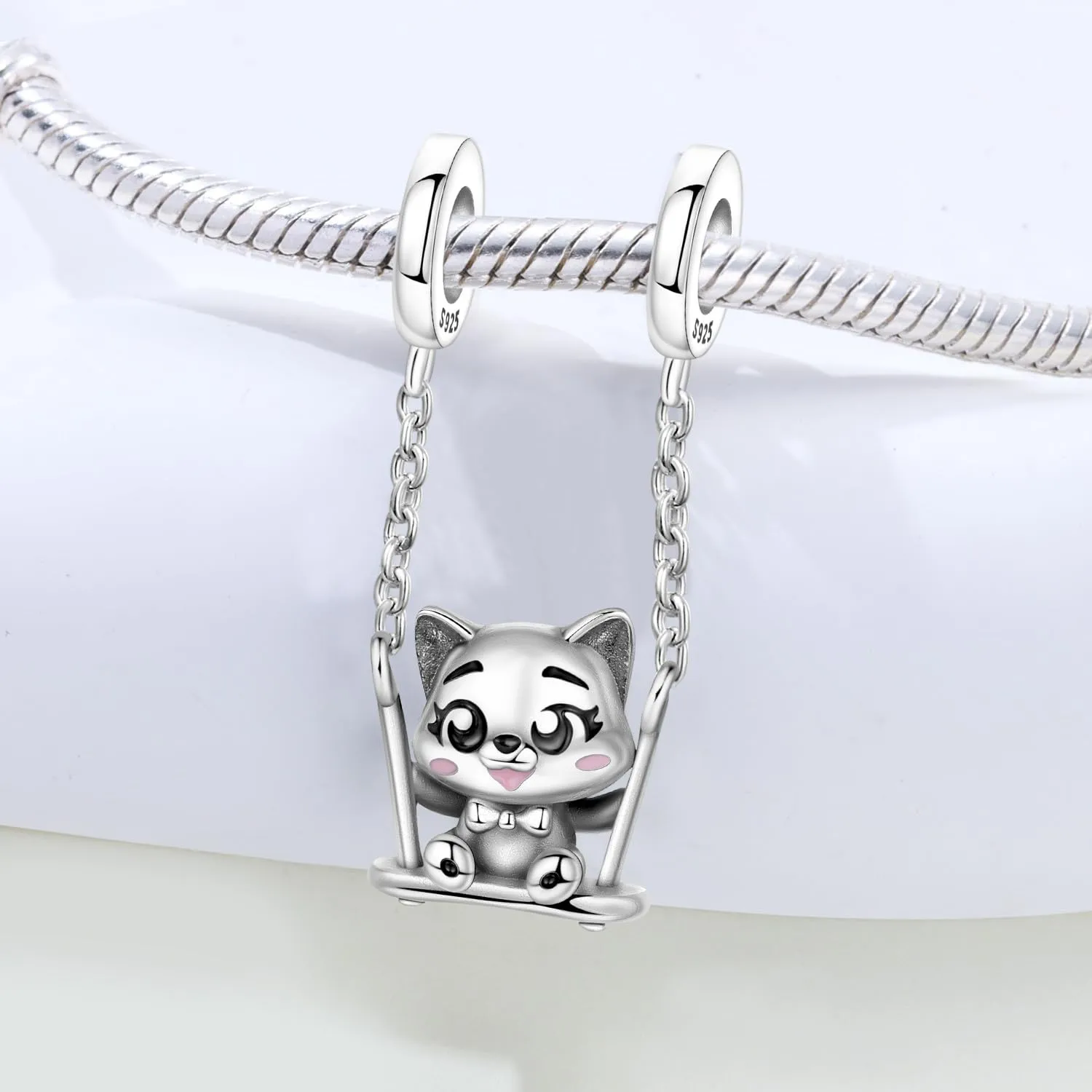 NUJIFFY Ciondoli di Animali in Argento Sterling 925 per Donna - immagine 2