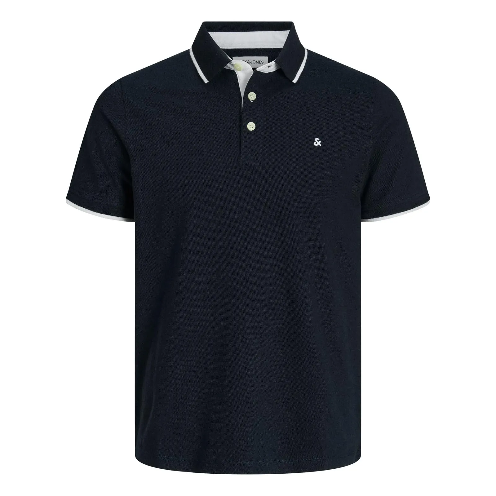 Jack & Jones Jjepaulos Polo SS Noos Maglietta - Navy Blazer/Detail: Play - L - immagine 1