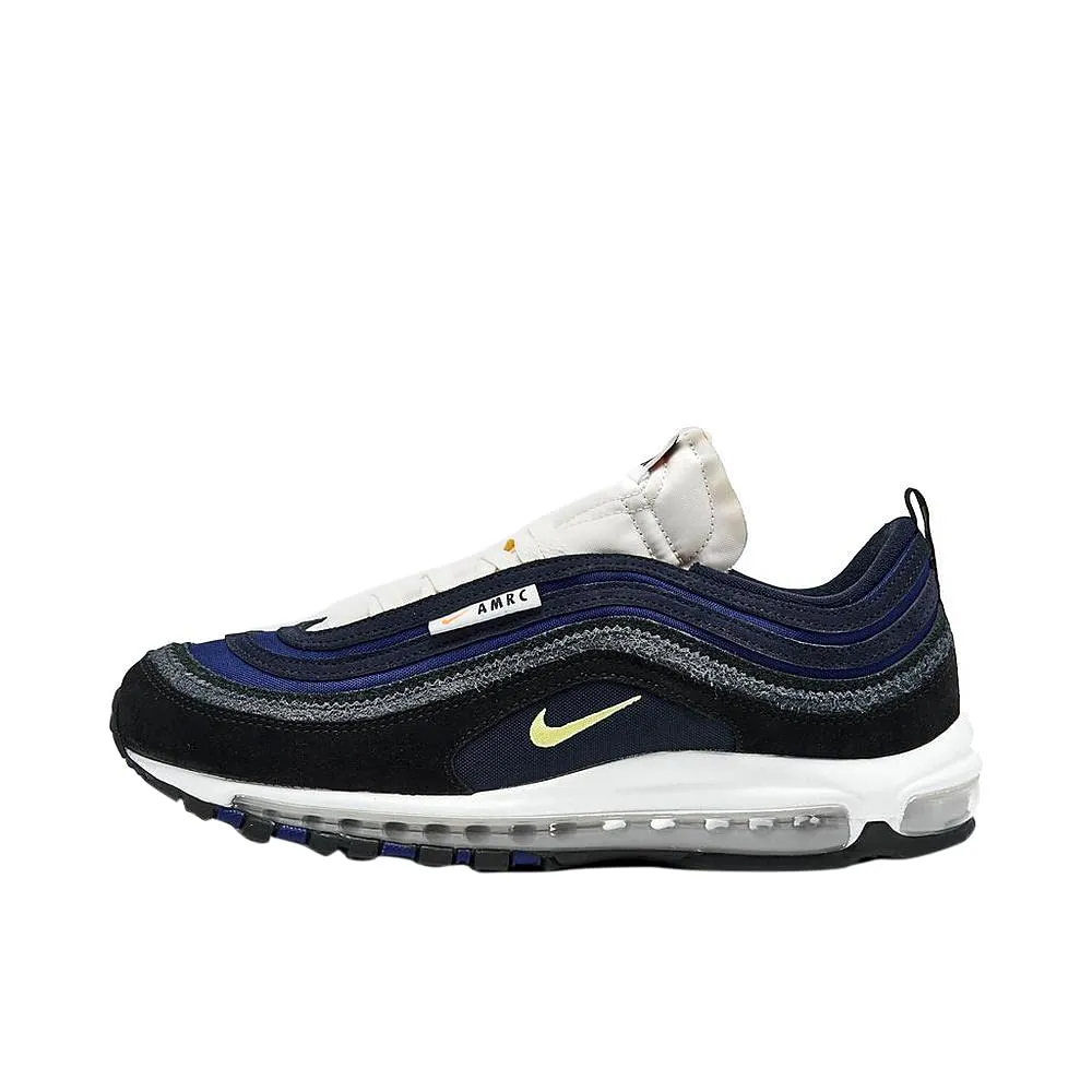 Nike Air Max 97 DH1085-001 Nero Blu Reale Zitron Profondo Ossidiana, 44 EU - immagine 1