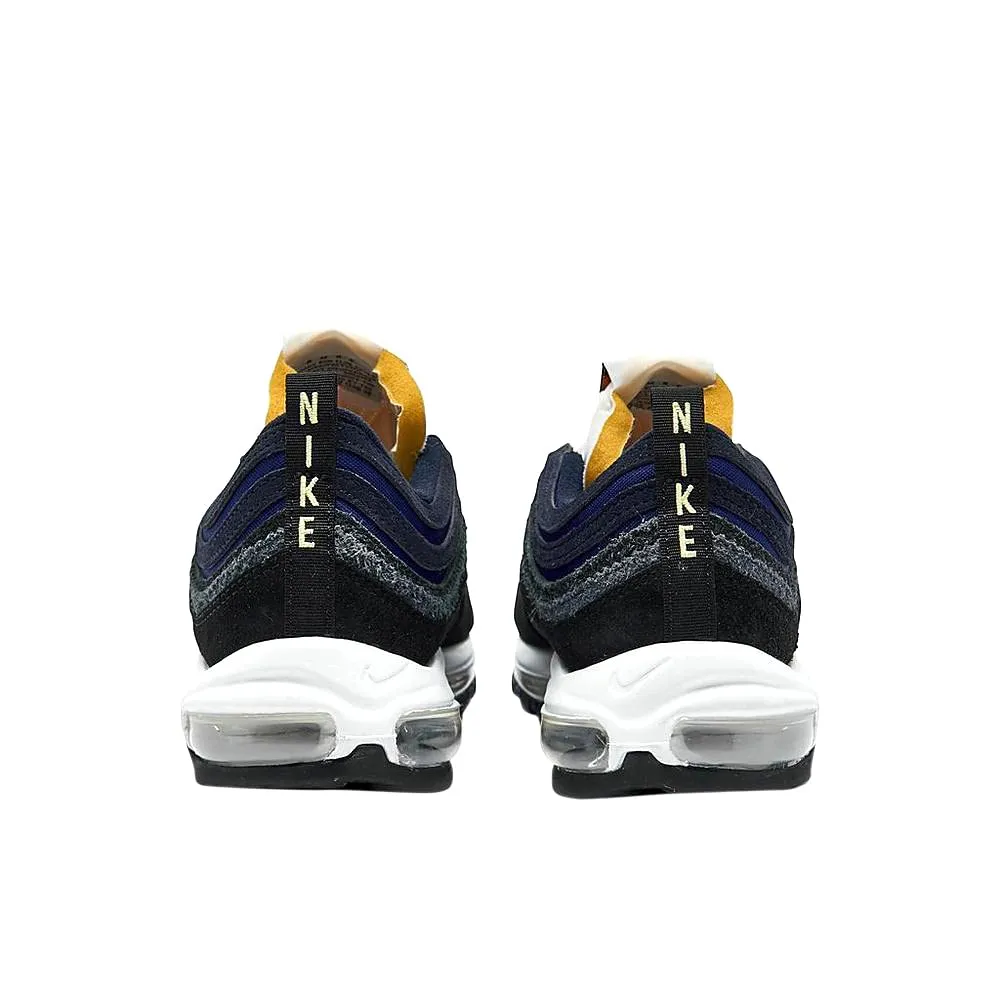 Nike Air Max 97 DH1085-001 Nero Blu Reale Zitron Profondo Ossidiana, 44 EU - immagine 4