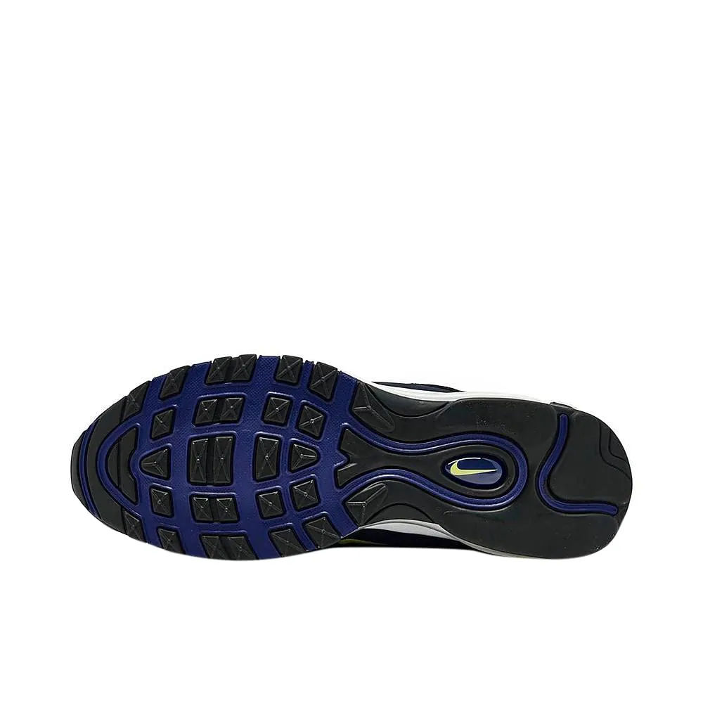 Nike Air Max 97 DH1085-001 Nero Blu Reale Zitron Profondo Ossidiana, 44 EU - immagine 5