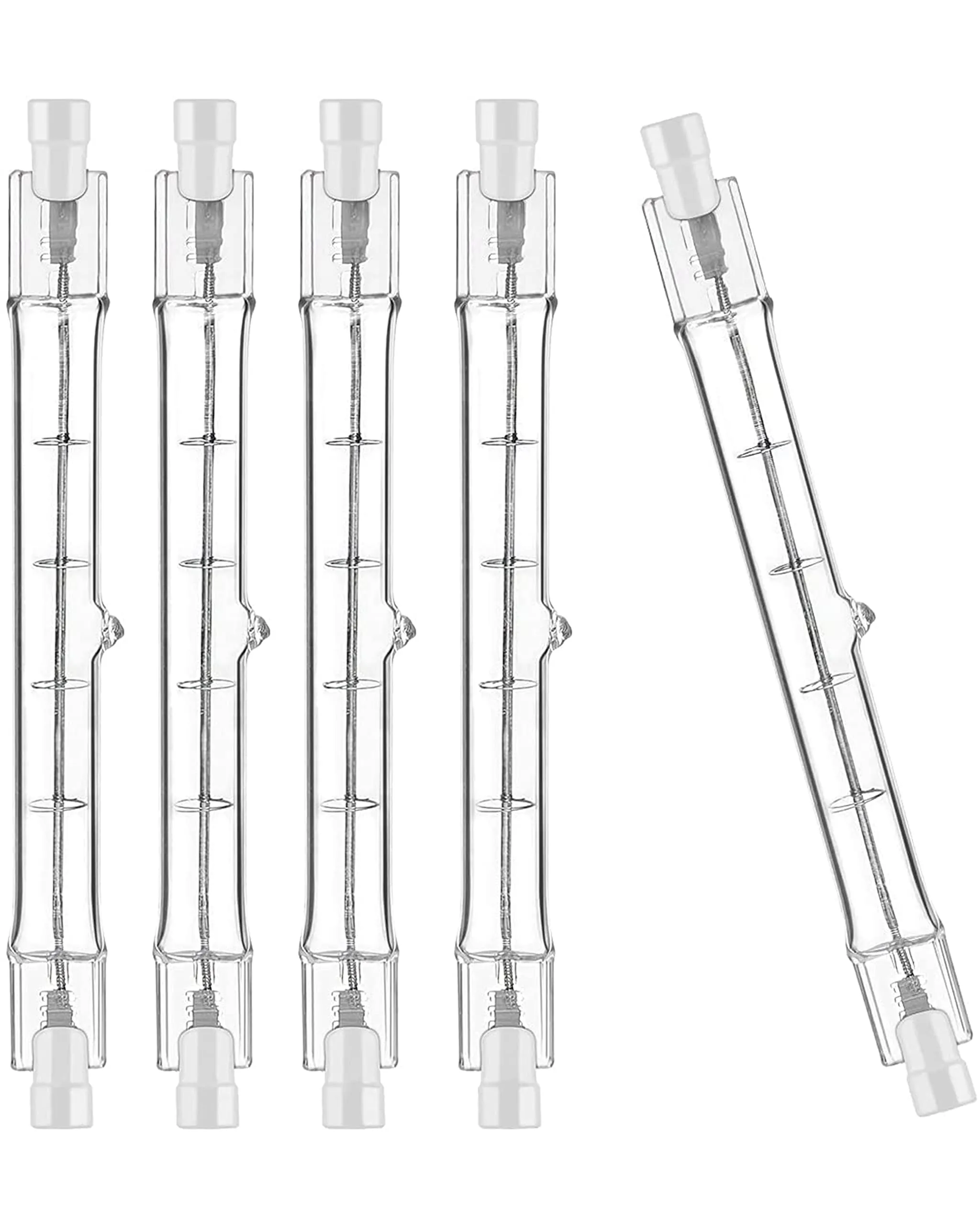 Jaenmsa Lampadina Alogena R7S 118mm, 200W 230V, Dimmerabile, Bianco Caldo 2700K, Confezione da 5 - immagine 1