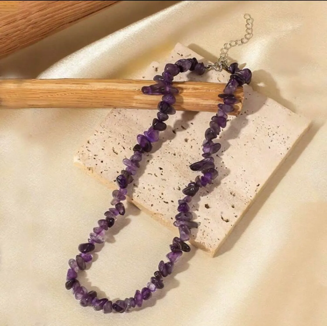 Alchimia Set Bracciale e Collana in Ametista - immagine 8