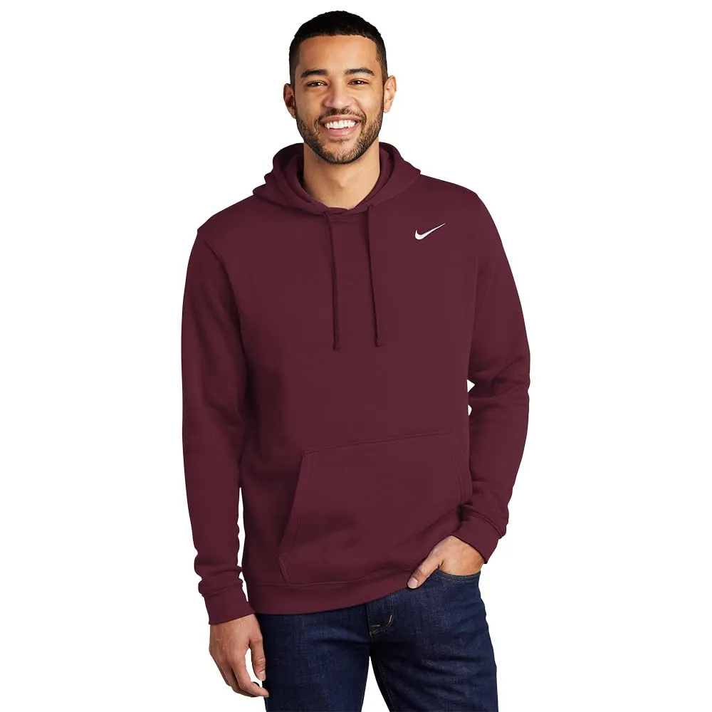 Nike Felpa con cappuccio da uomo in cotone, Marrone scuro, 3XL - immagine 1