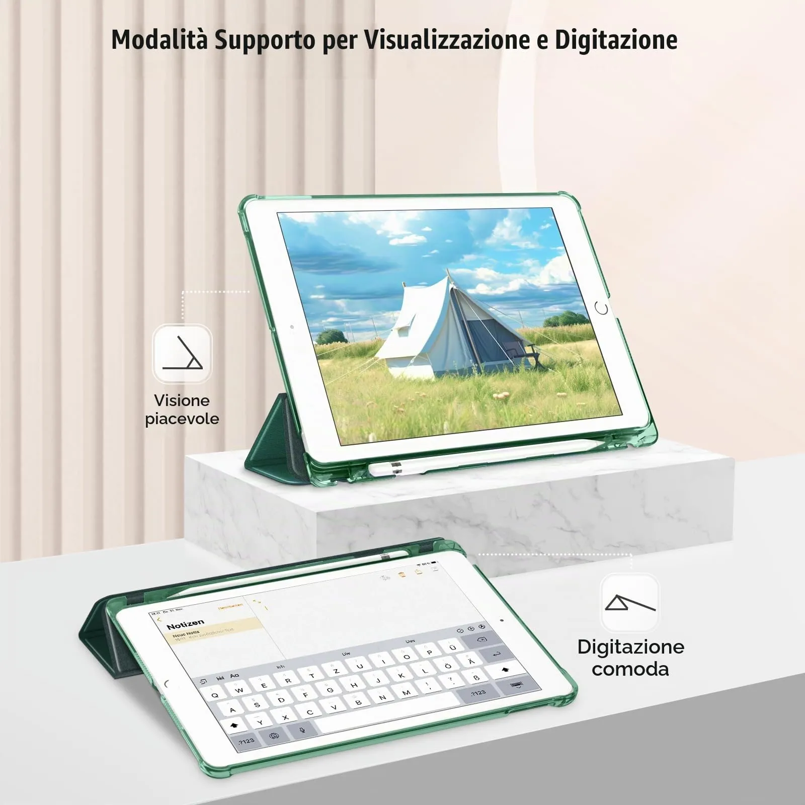 FINTIE Cover per iPad 10.2 Pollici (9a/8a/7a Generazione) 2019-2021 - immagine 3