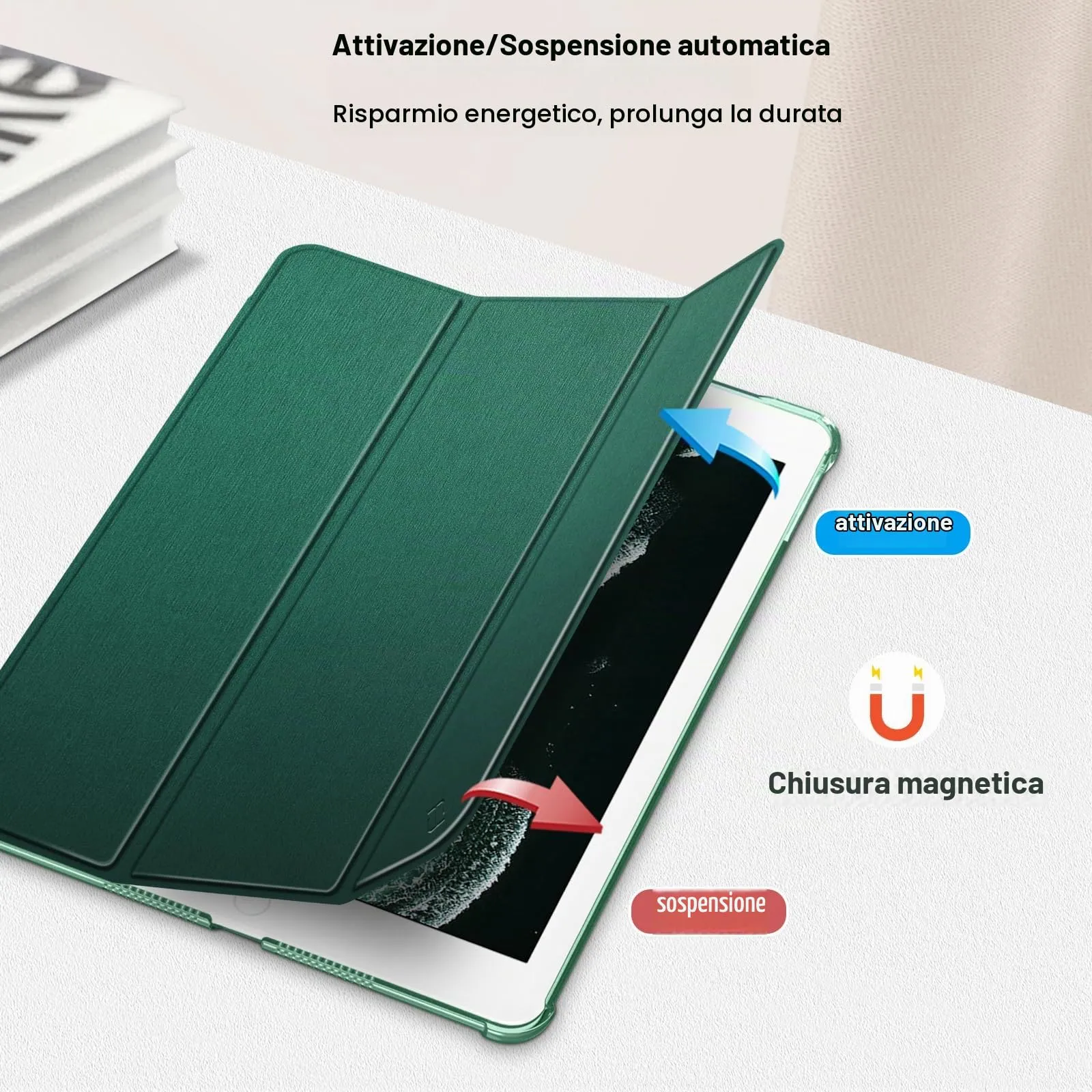 FINTIE Cover per iPad 10.2 Pollici (9a/8a/7a Generazione) 2019-2021 - immagine 8