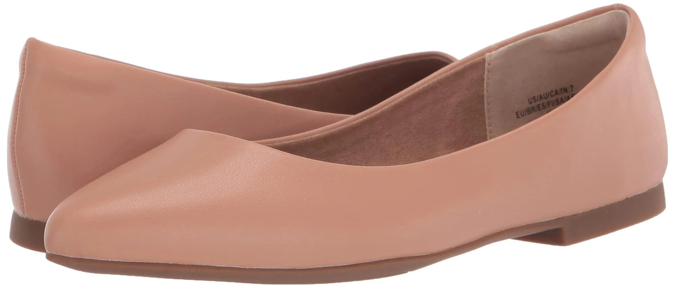 Amazon Essentials Ballerine Basse Donna, Cammello Chiaro, 37.5 EU Larga - immagine 7
