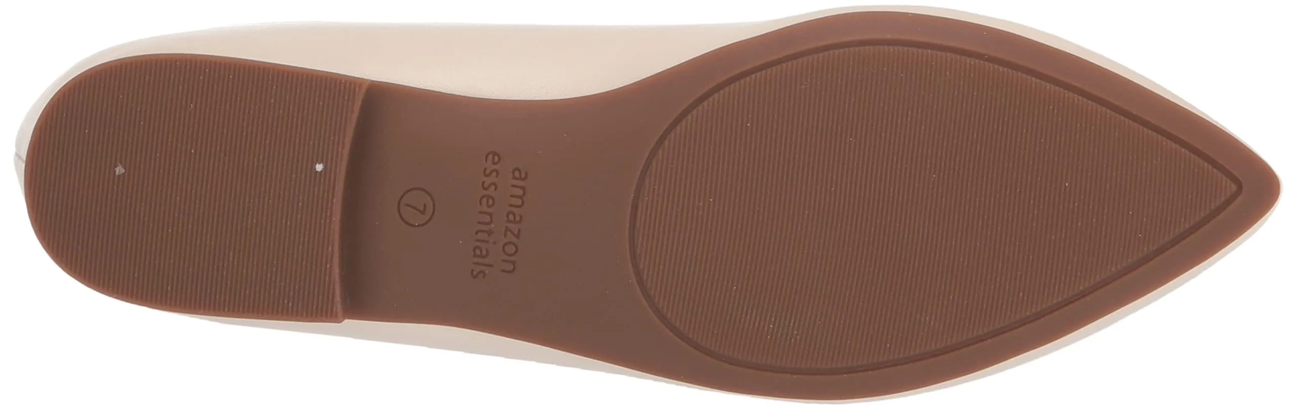 Amazon Essentials Ballerine Basse Donna, Avorio, 39.5 EU Larga - immagine 4