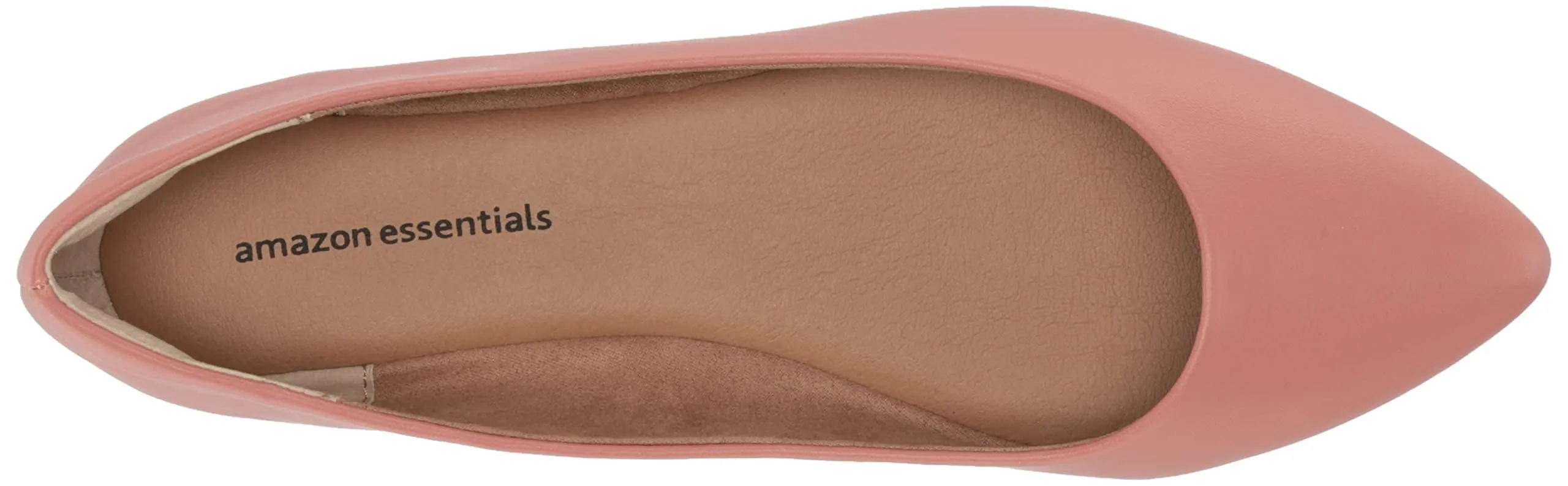 Amazon Essentials Ballerine da donna a punta, Rosa Polveroso, 40 - immagine 5