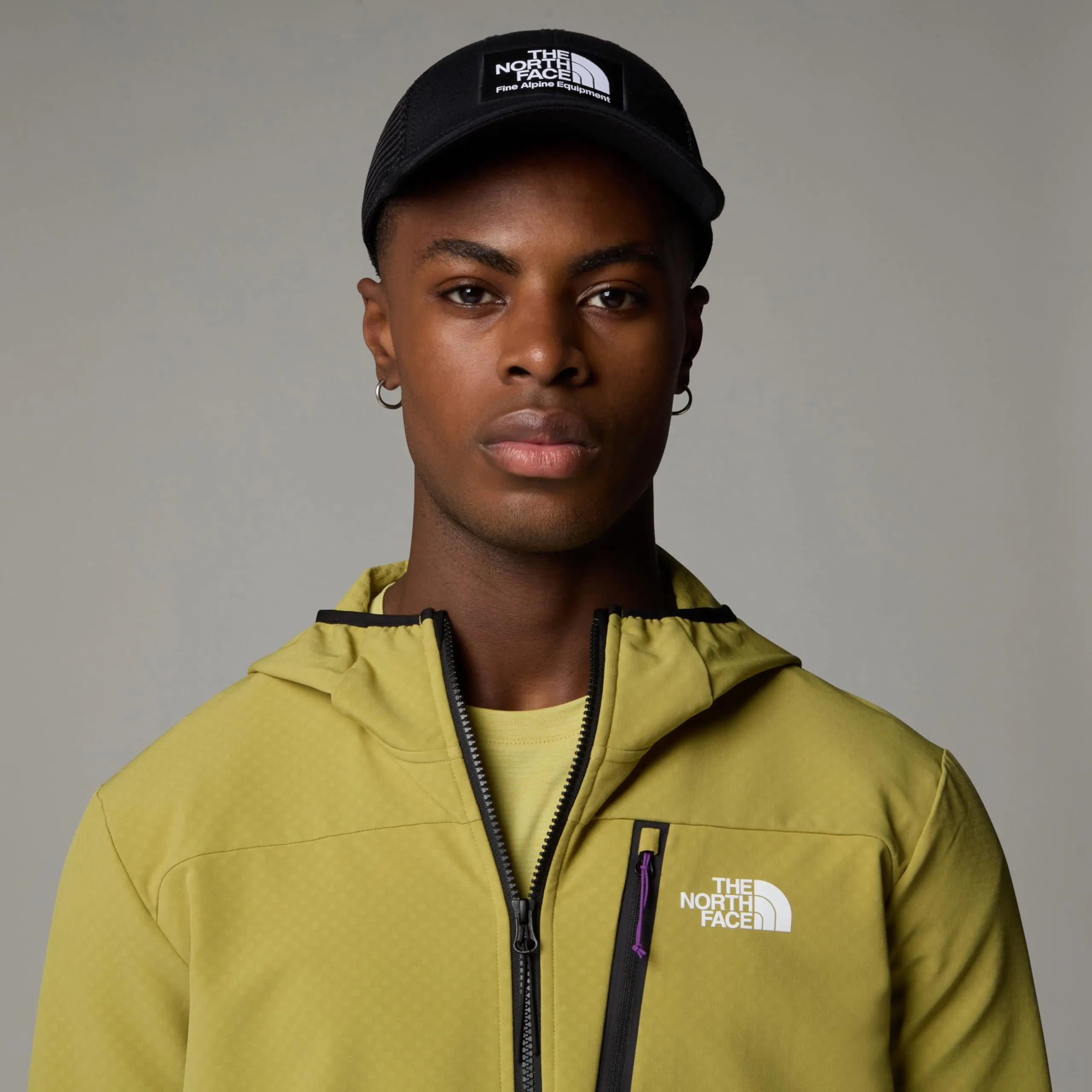 The North Face NF0A5FXAJK3 Mudder Trucker Hat Unisex Adult Black OS - immagine 2