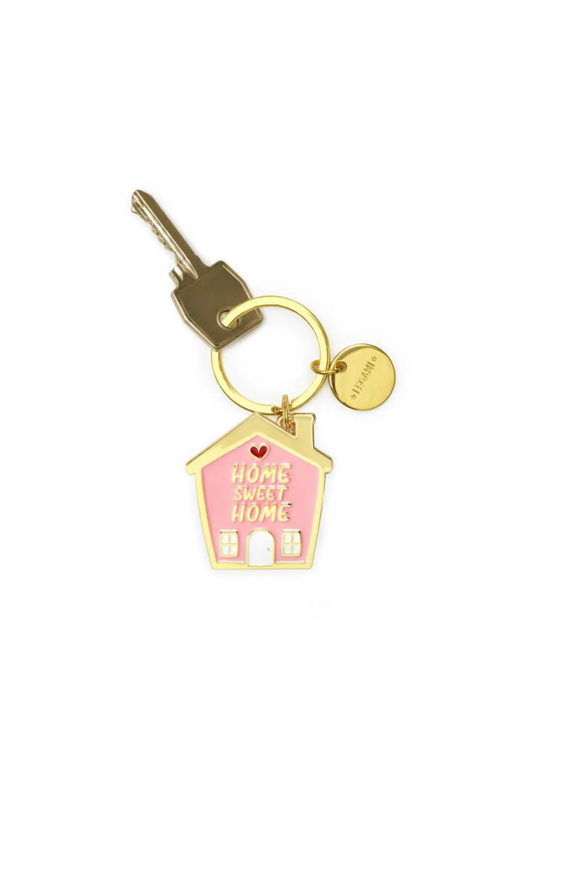 Legami What a Key Ring! Portachiavi in Metallo Smaltato House, Zinco, 7 cm - immagine 2