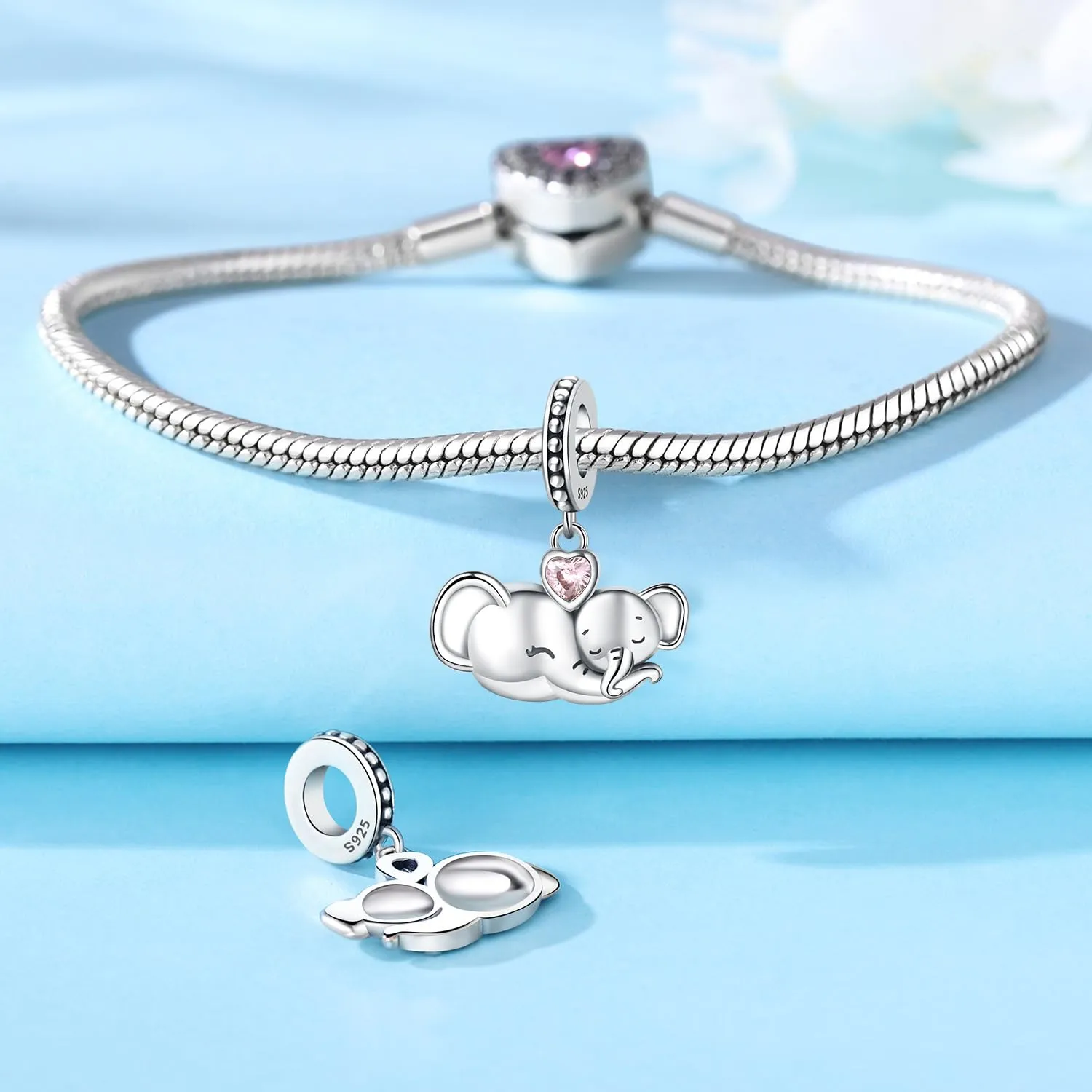 NUJIFFY Ciondoli Animali in Argento Sterling 925 S925 per Donna - immagine 2