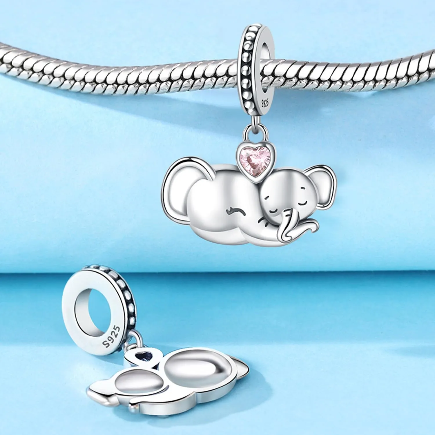 NUJIFFY Ciondoli Animali in Argento Sterling 925 S925 per Donna - immagine 7