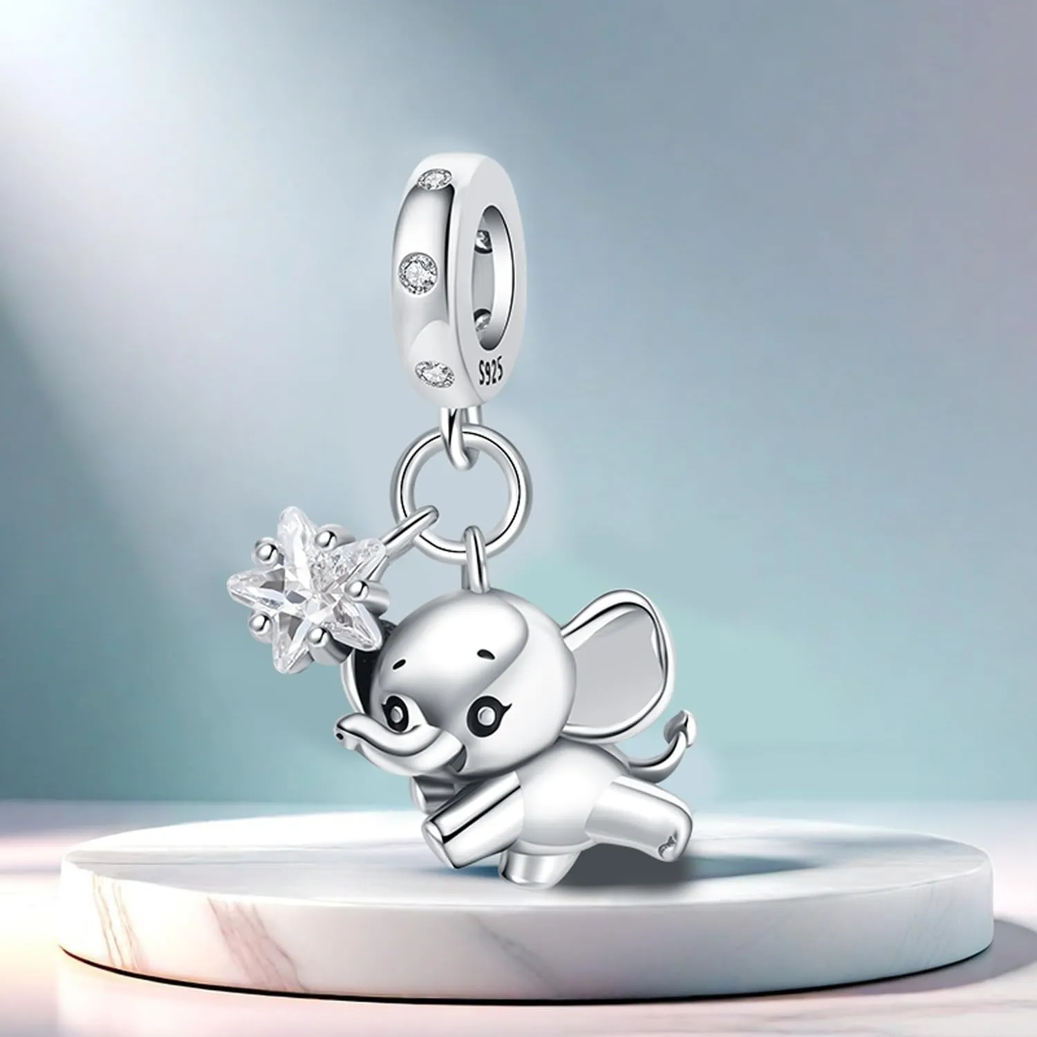 NUJIFFY Ciondoli Animali in Argento Sterling 925 per Donna - immagine 4