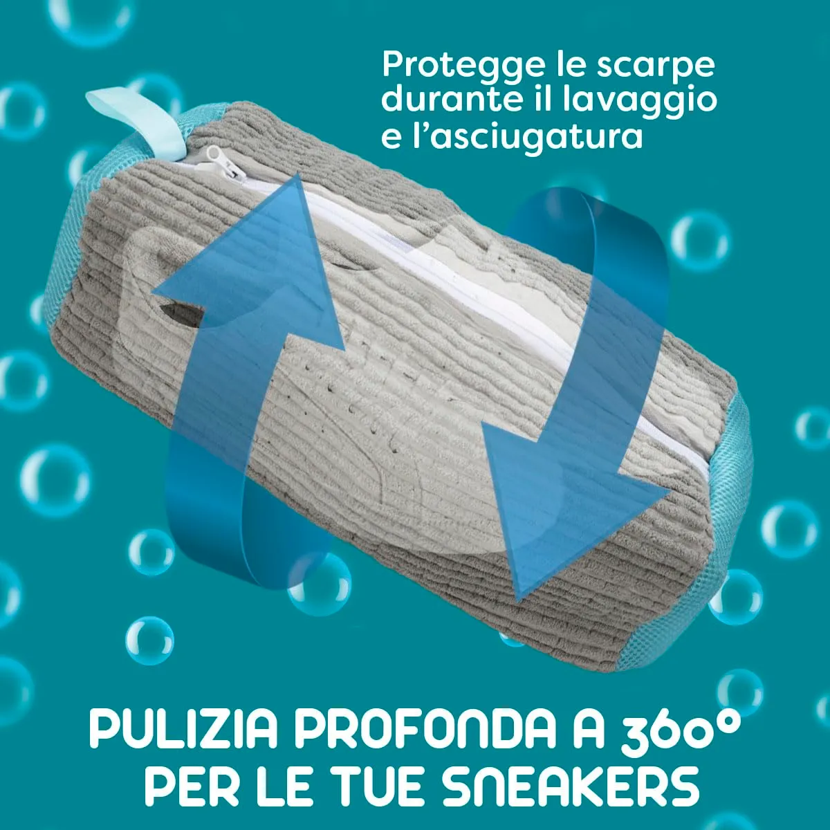 ZENO Shoe Washing Bag, 2 Pezzi - immagine 2