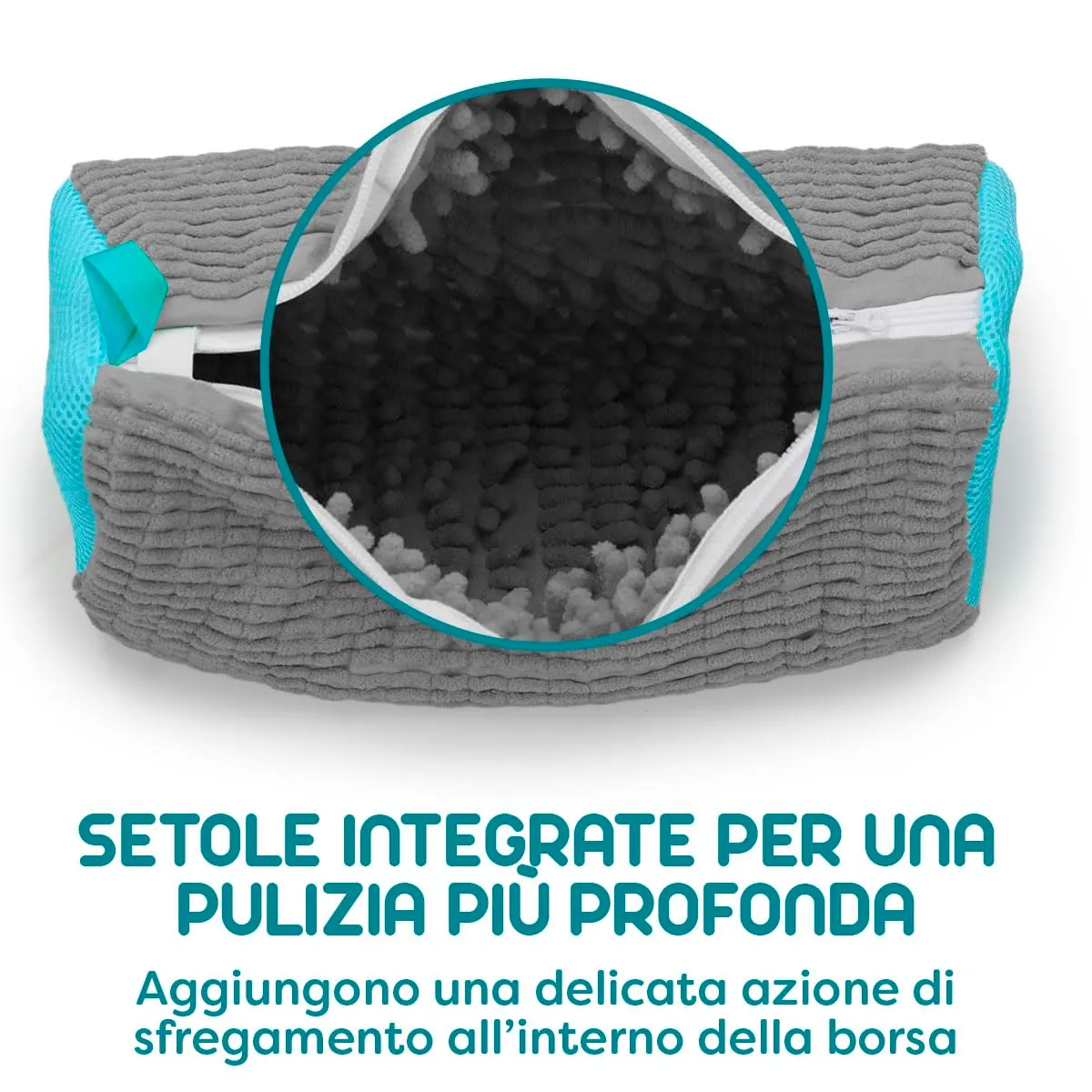 ZENO Shoe Washing Bag, 2 Pezzi - immagine 4