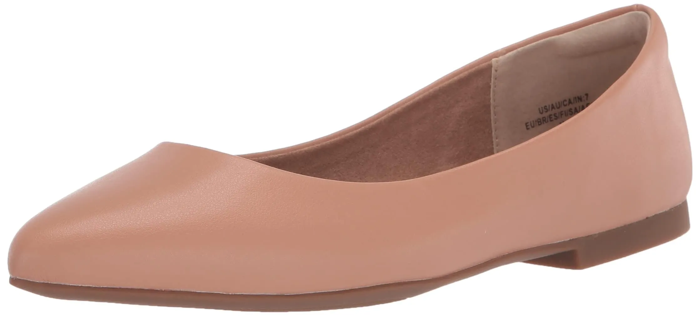 Amazon Essentials Ballerine da Donna a Punta, Cammello Chiaro, 42 - immagine 1