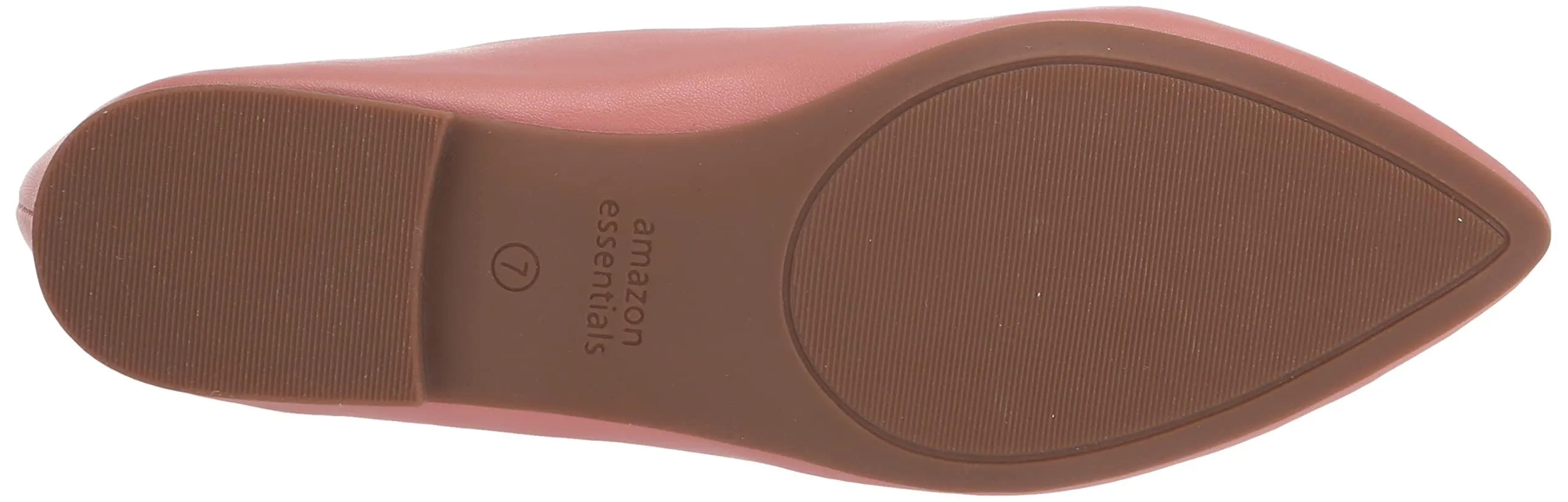 Amazon Essentials Ballerine da donna a punta, Rosa Polveroso, 40 - immagine 4