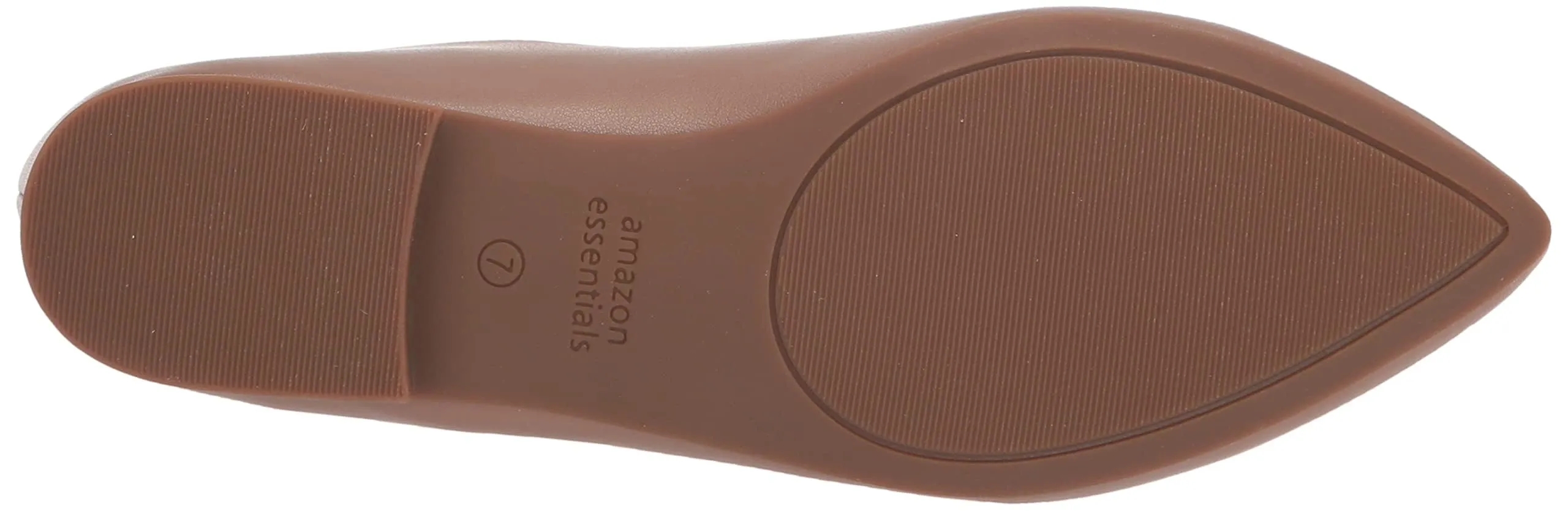 Amazon Essentials Ballerine da donna a punta, Marrone, 40 - immagine 4