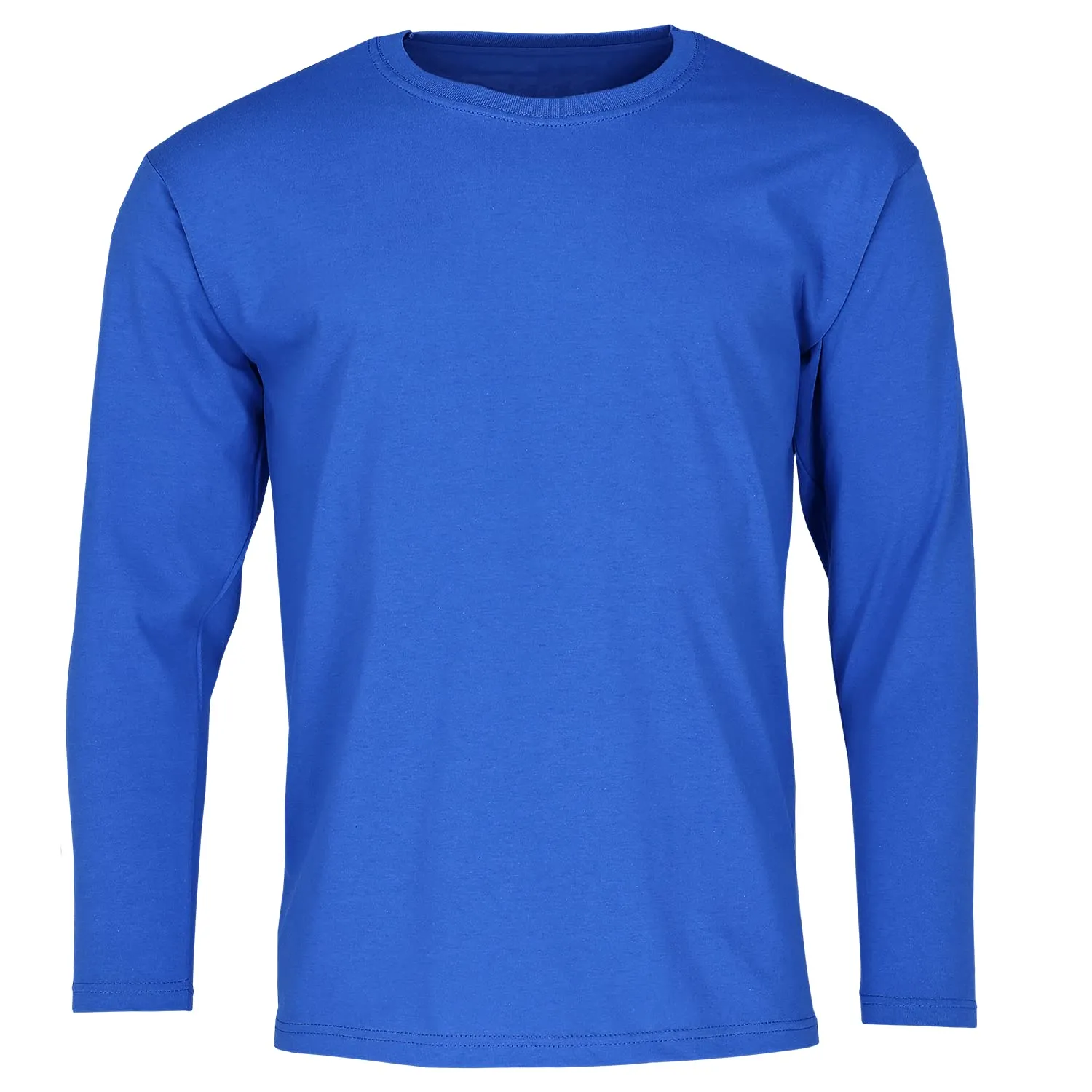 Fruit of the Loom Maglia 100% Cotone Uomo - S - Blu Reale - immagine 1