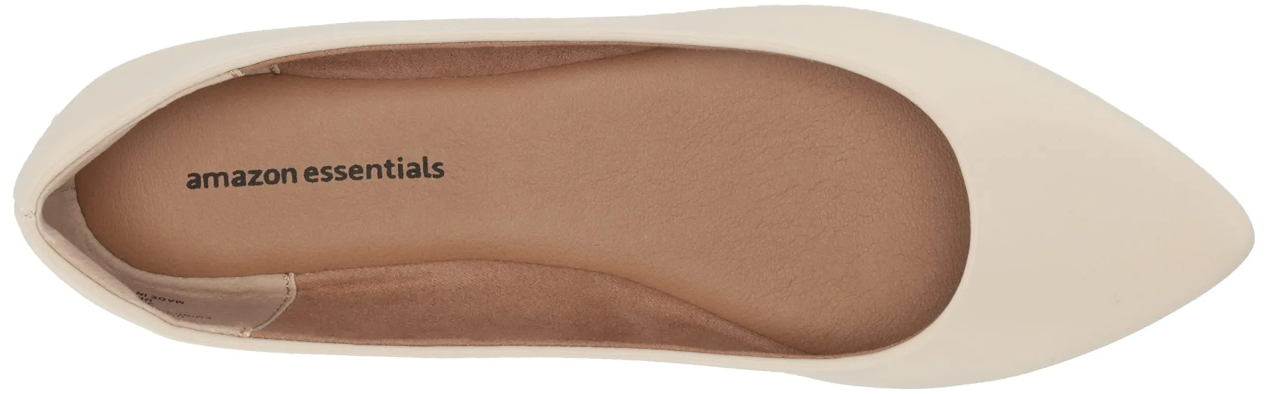 Amazon Essentials Ballerine Basse Donna, Avorio, 40 EU Larga - immagine 5