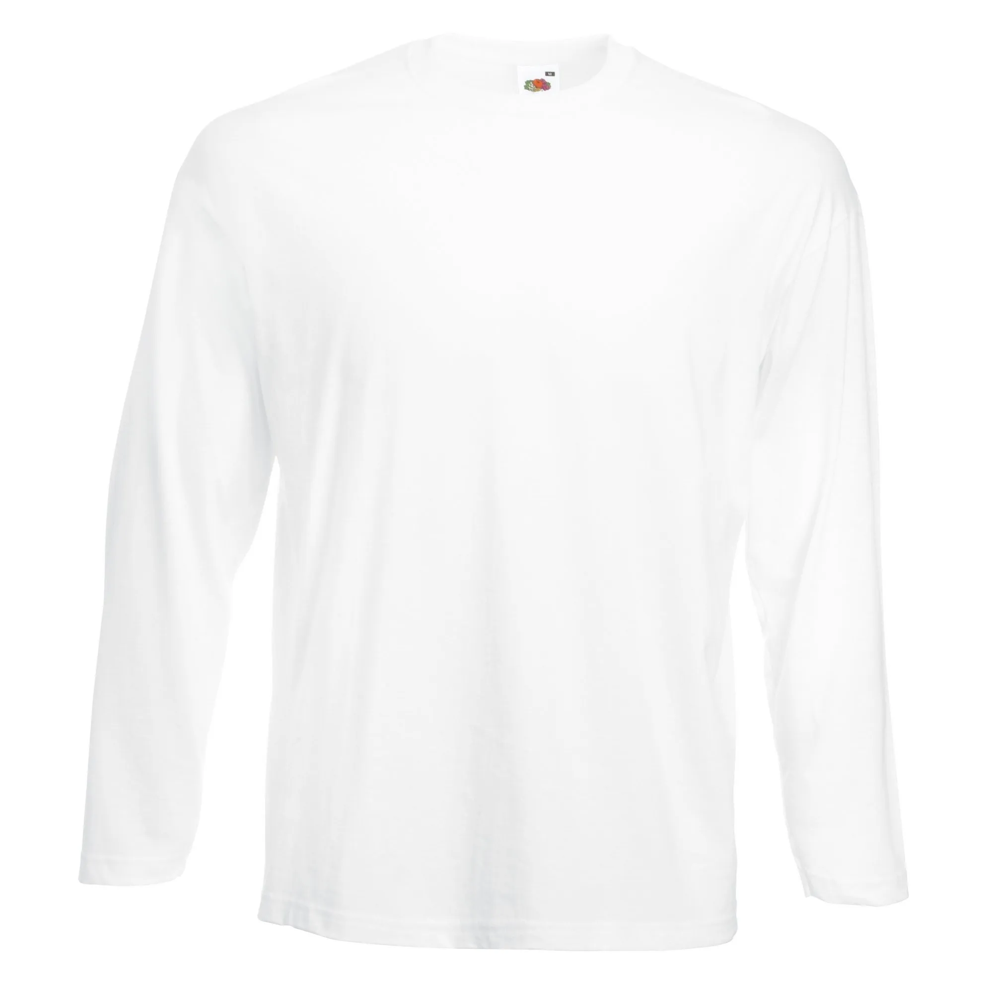 Fruit of the Loom Long Sleeve Valueweight Tee, Nero, Large - immagine 8