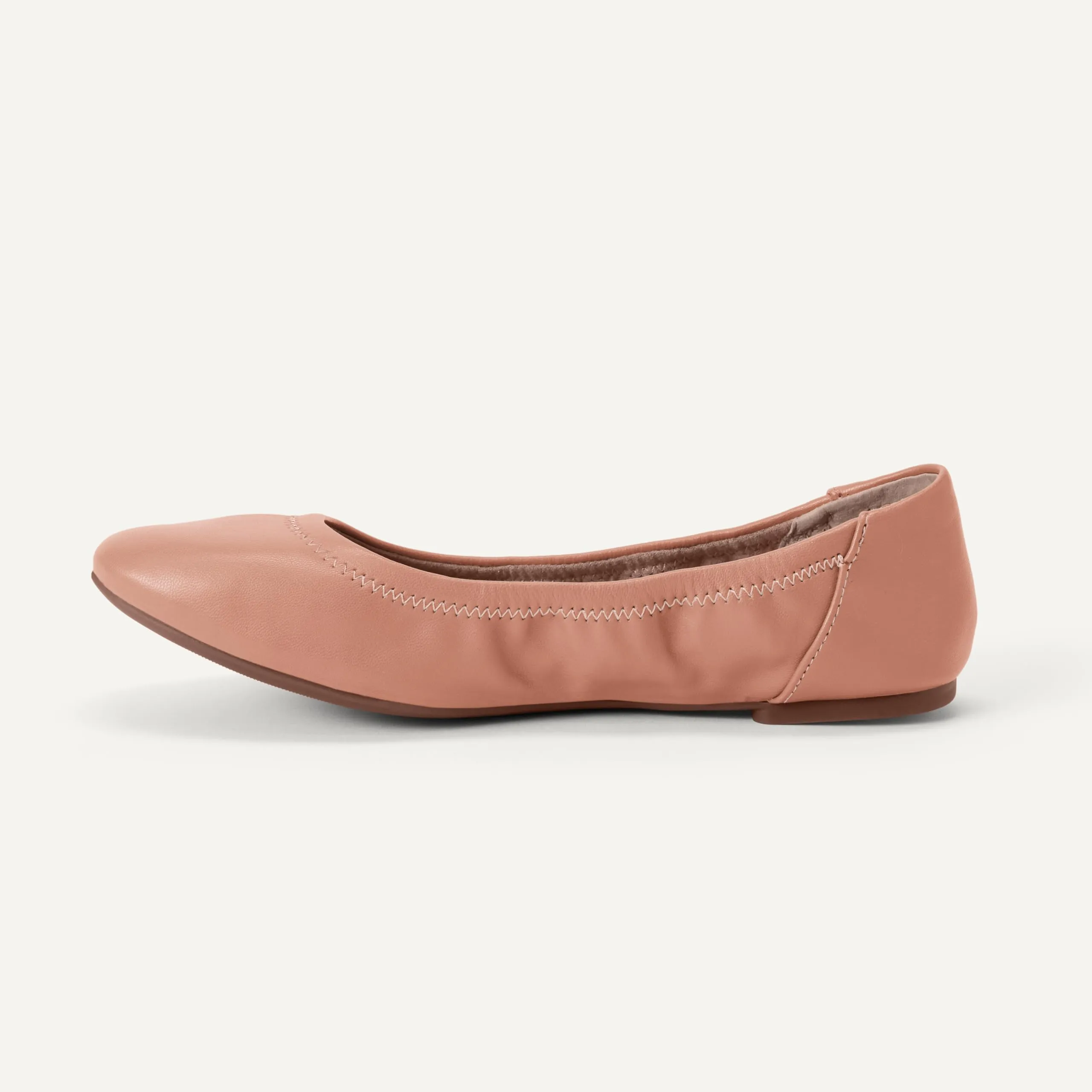 Amazon Essentials Ballerine Slip-on Donna, Cammello Chiaro, 46 EU Larga - immagine 3