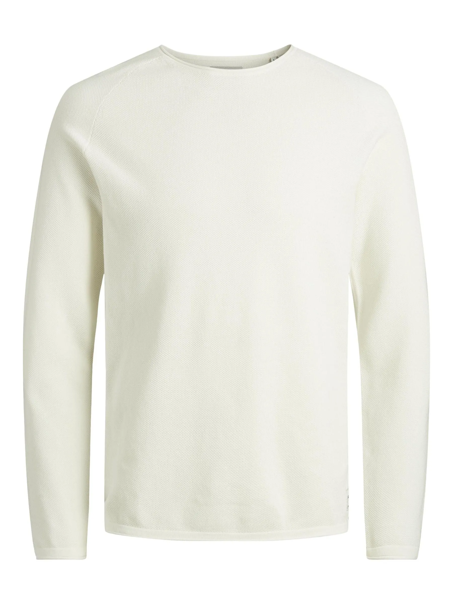 Jack & Jones JJEHILL Knit Crew Neck NOOS Sweater - Cloud Dancer, XXL - immagine 1