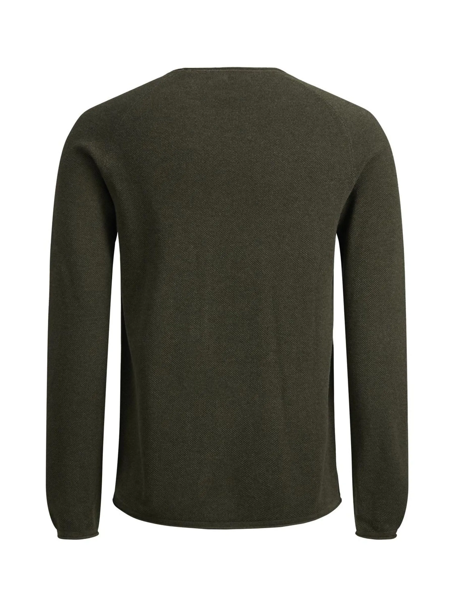 Jack & Jones Jjehill Knit Crew Neck Noos Sweater - Olive Night Melange, XS - immagine 4