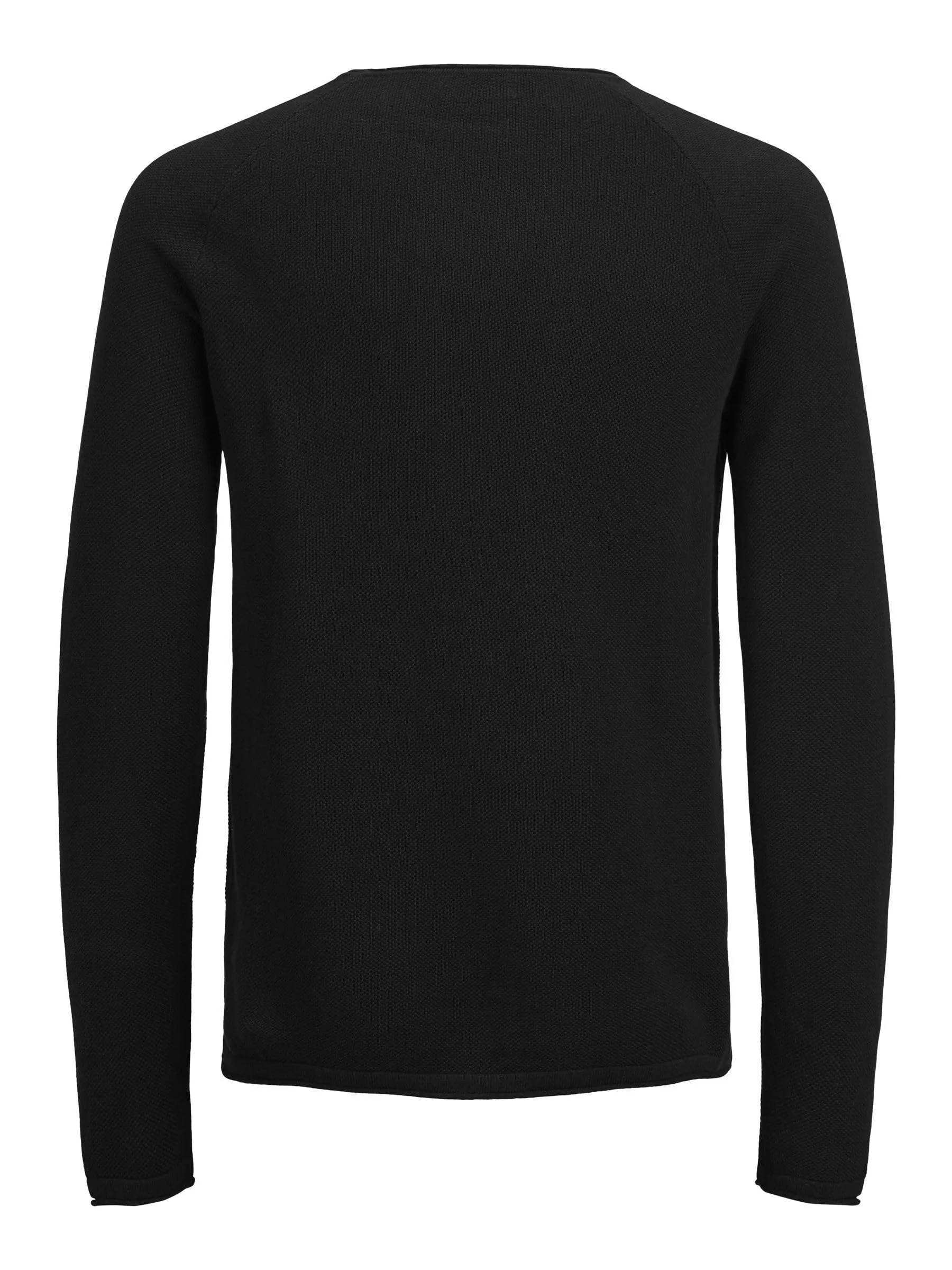Jack & Jones Jjehill Knit Crew Neck NOOS Sweater - Black 321, S - immagine 4