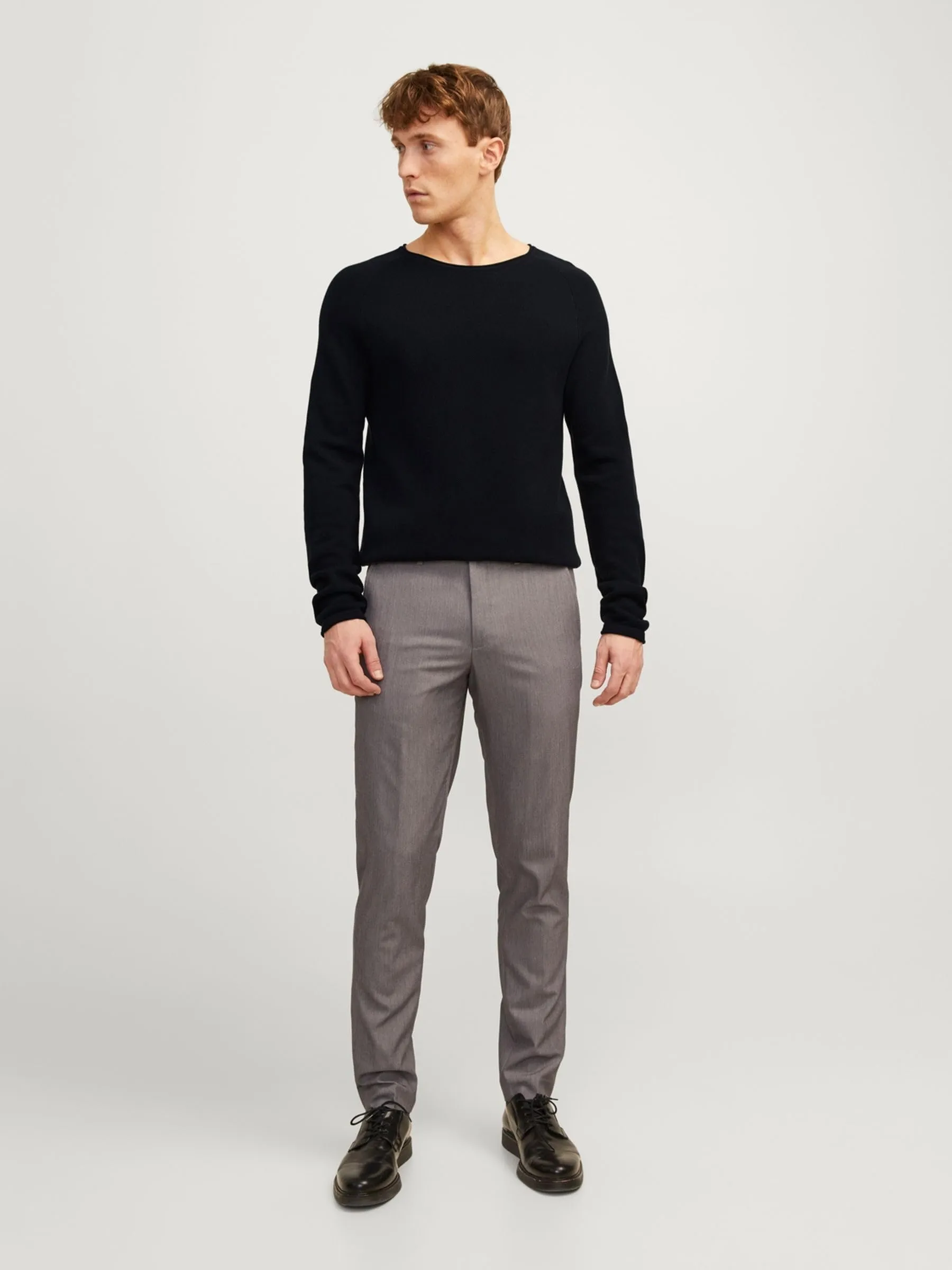 Jack & Jones Jjehill Knit Crew Neck NOOS Sweater - Black 321, S - immagine 5