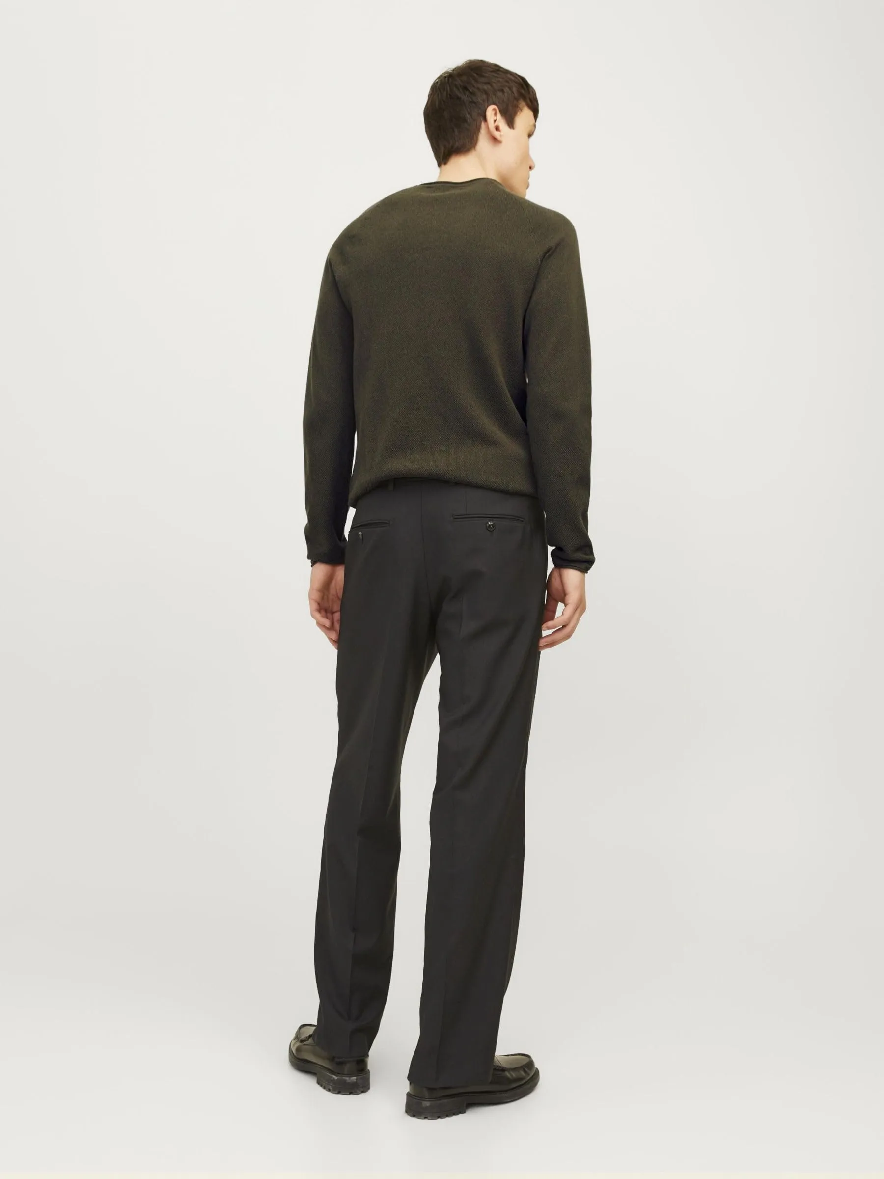 Jack & Jones Maglie Uomo 12157321 Hill Olive Night Melange - immagine 3