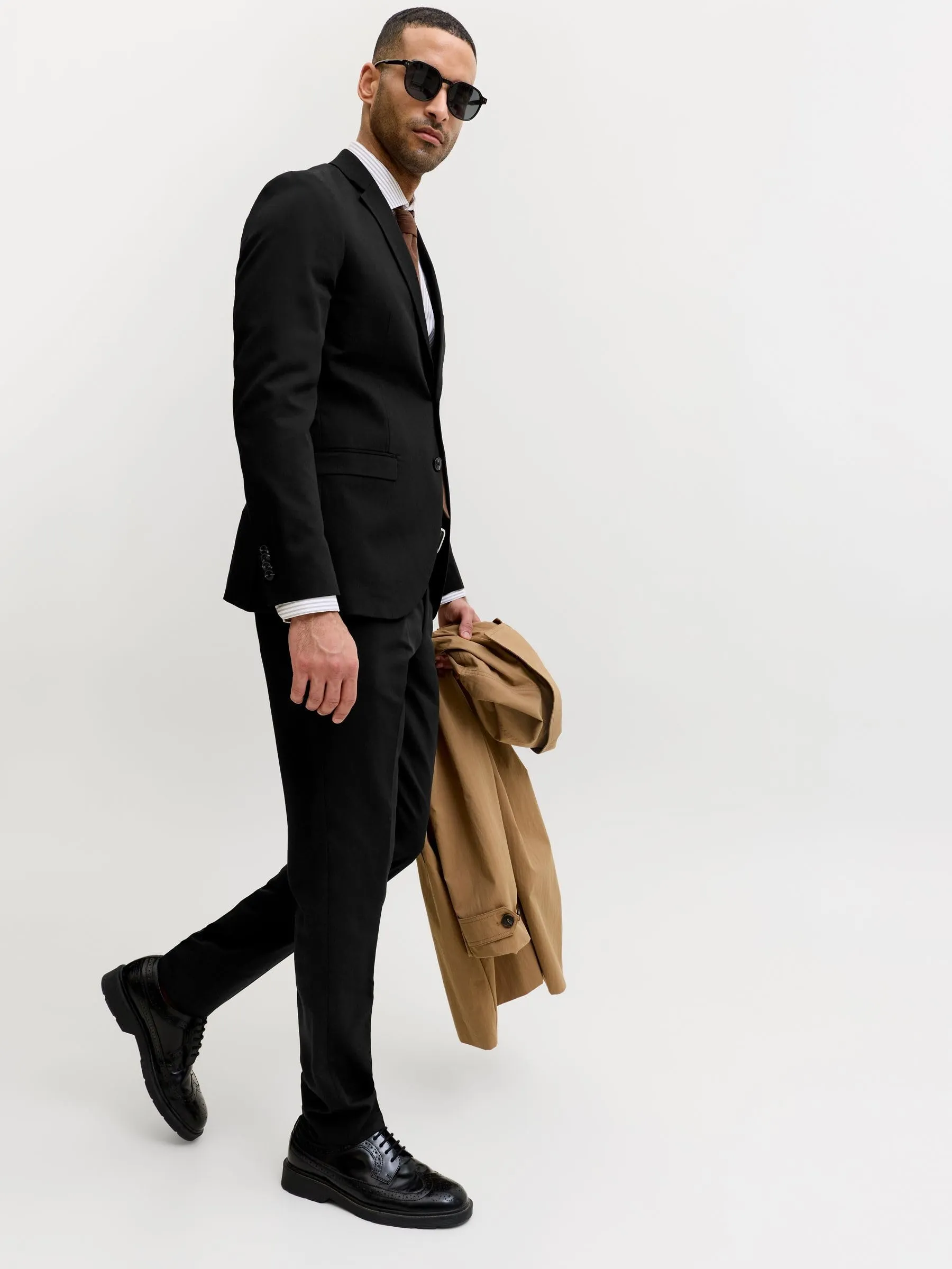 Jack & Jones JPRFRANCO Suit Super Slim Fit Black 54 - immagine 8