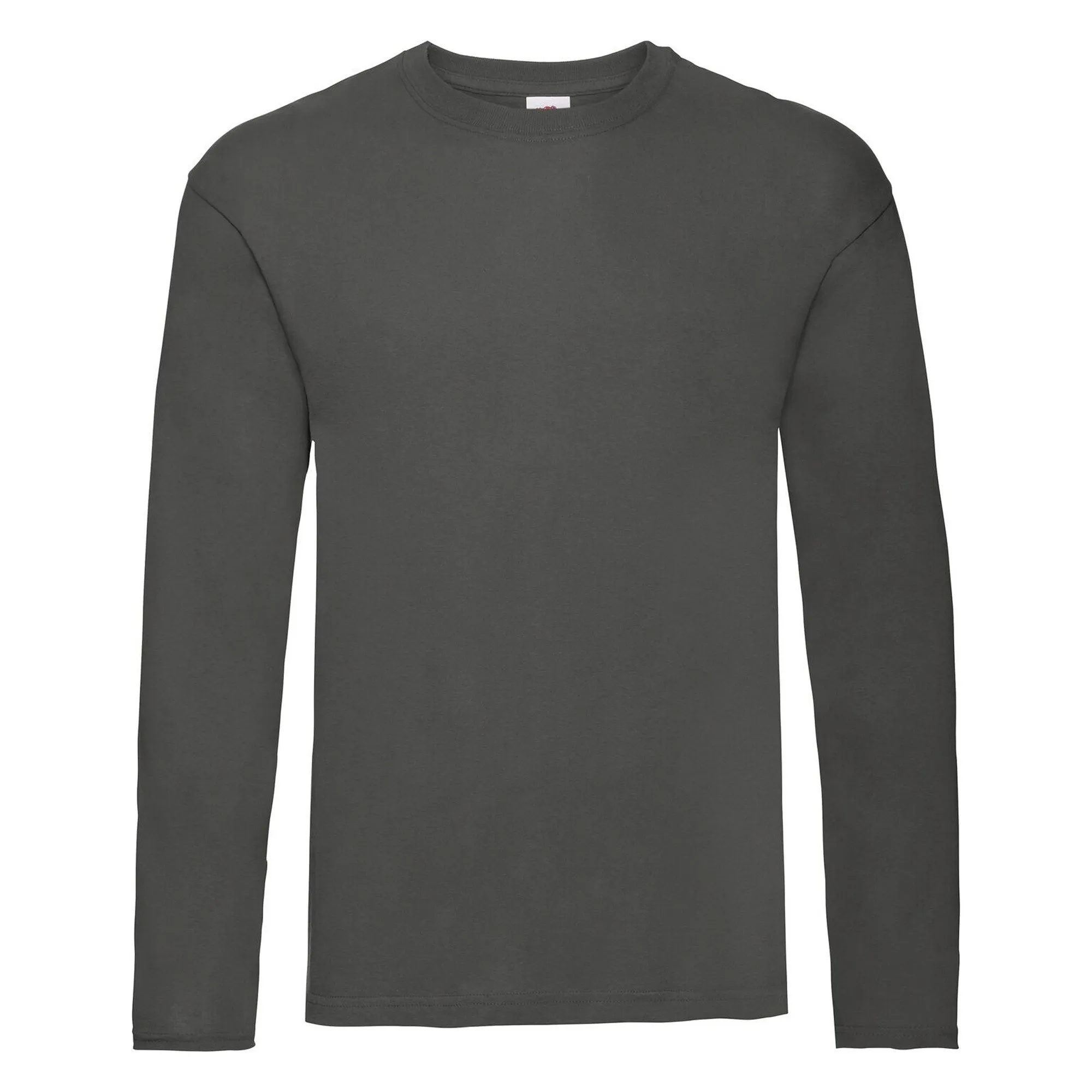Fruit of the Loom Valueweight Long Sleeve Tee, Heather Grey, Small - immagine 6