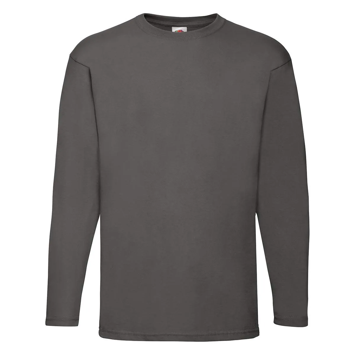 Fruit of the Loom Valueweight Maglietta a maniche lunghe da uomo, Grafite, 3XL - immagine 1