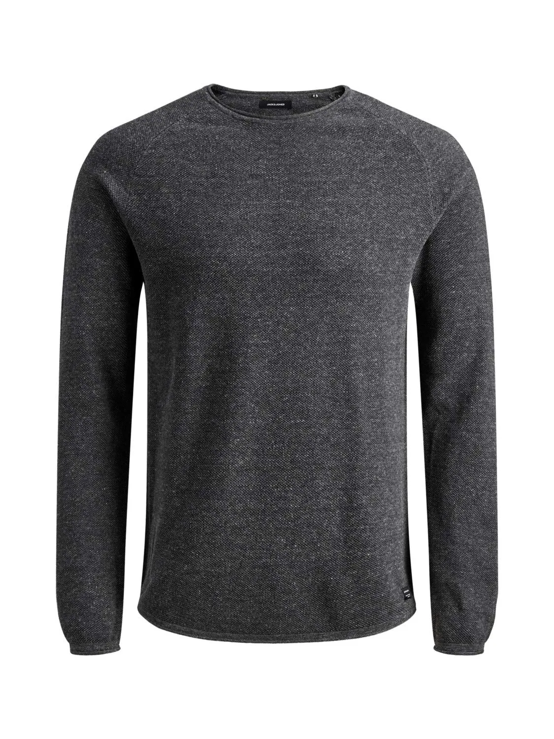 Jack & Jones Jjehill Knit Crew Neck Noos Sweater, Black, XXL - immagine 1