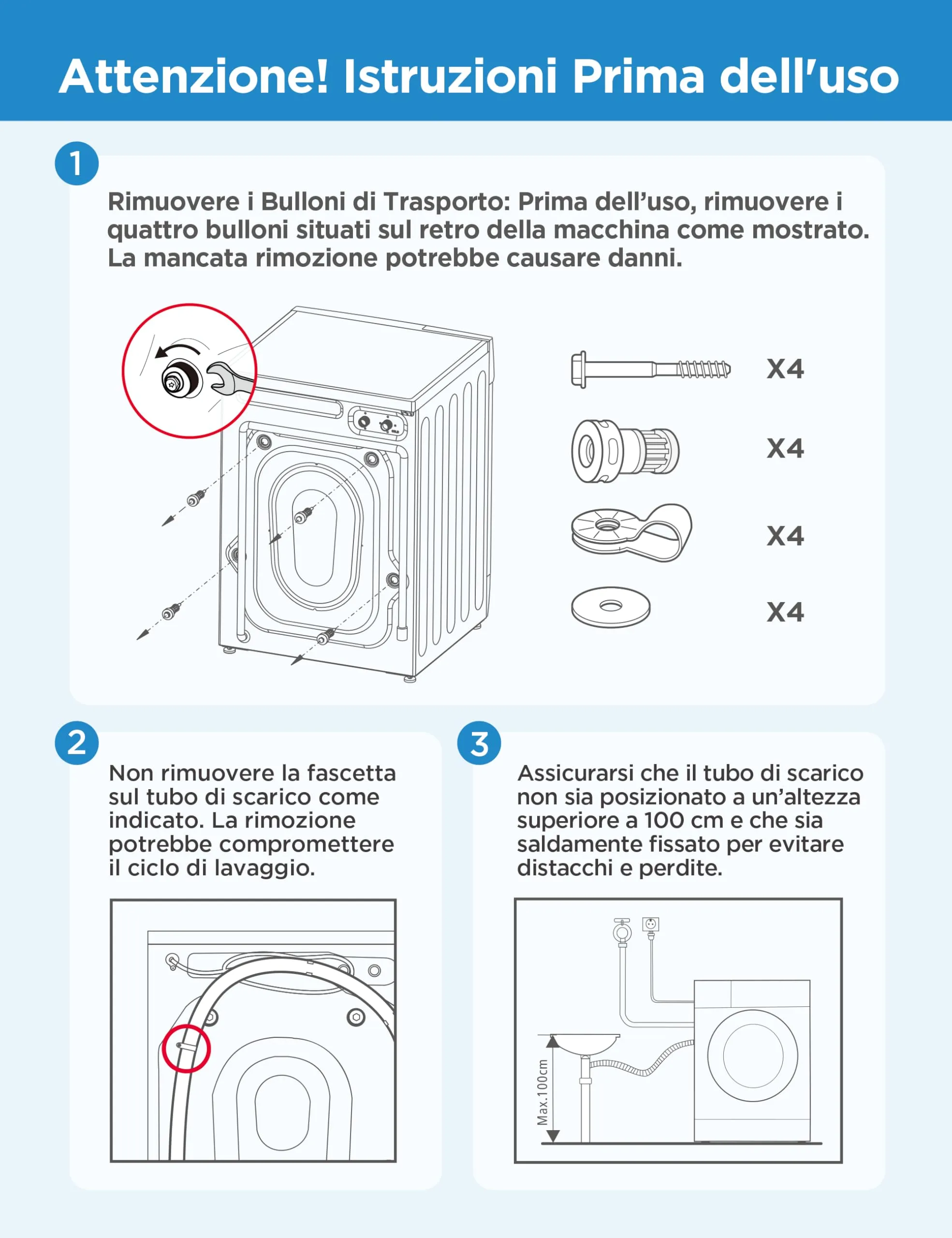 Midea Lavatrice Slim 7 kg 1200 Giri 40 cm MFL70-U1201/C33E-EU(ND) - immagine 9