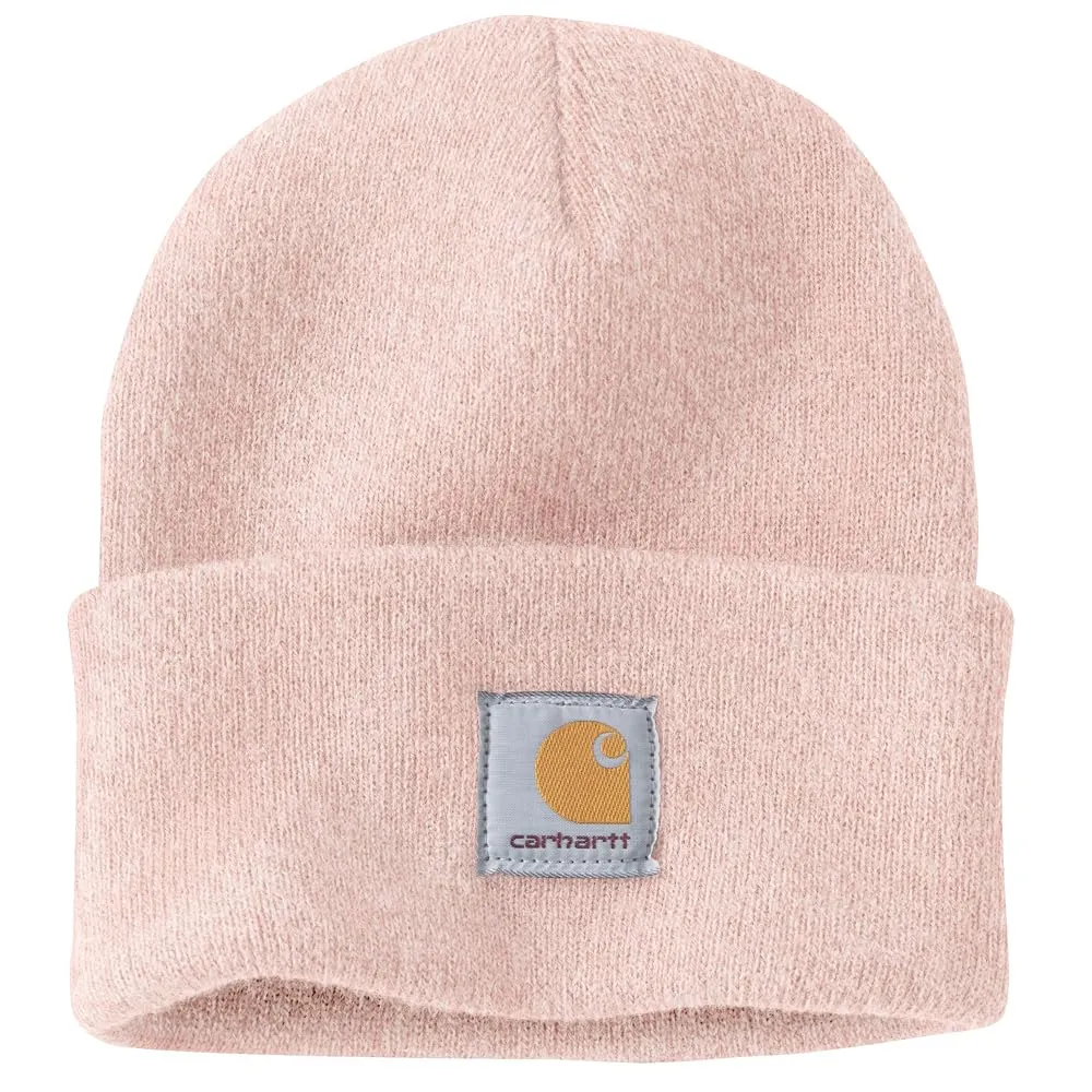 Carhartt Knit Cuffed Beanie, Marshmallow Rosa Cenere, Taglia unica - immagine 1