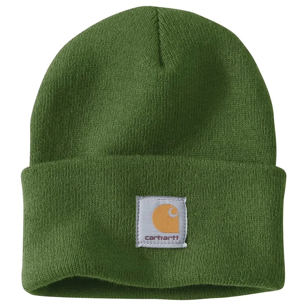Carhartt Knit Cuffed Beanie, Verde (Tuia), Taglia unica - immagine 1