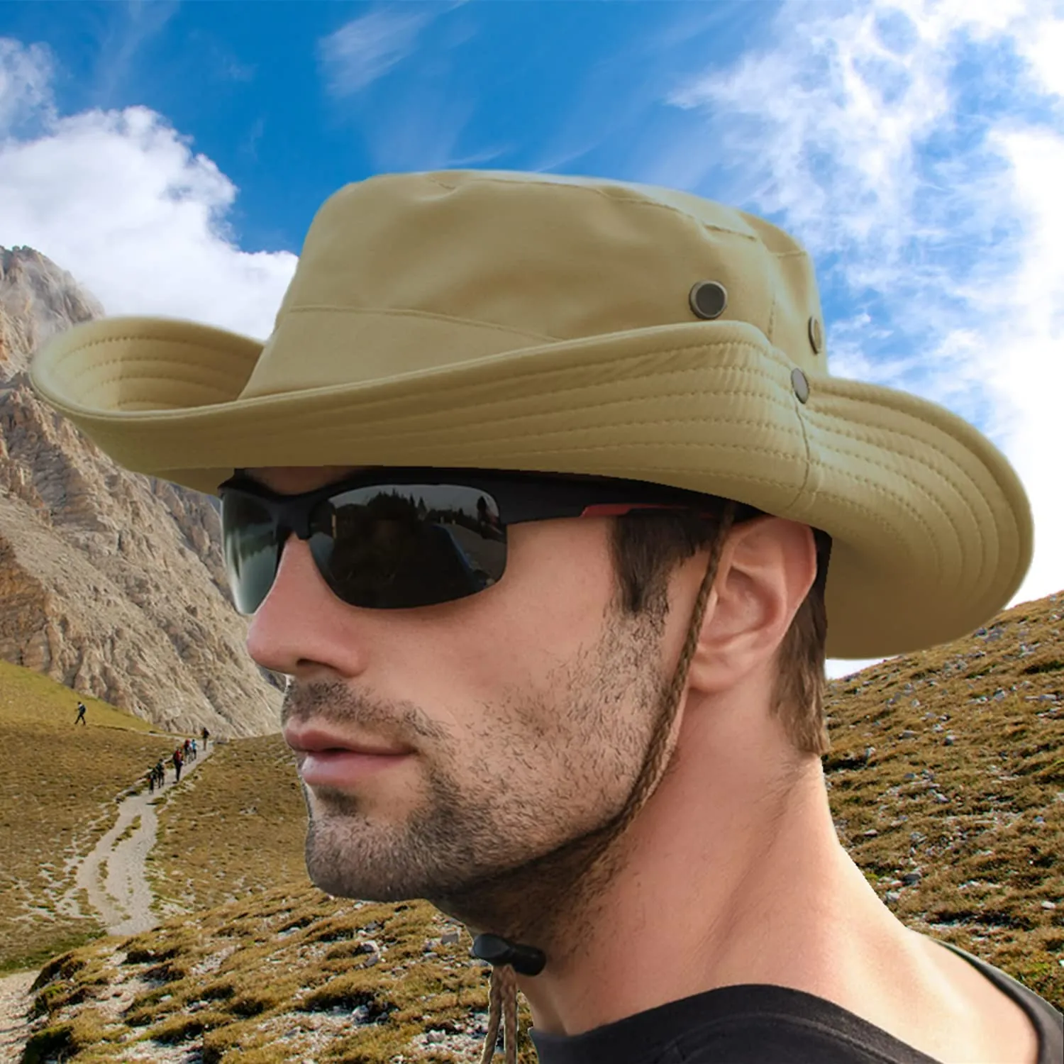 Favuit Cappello Boonie Pieghevole a Tesa Larga per Uomo e Donna - immagine 8