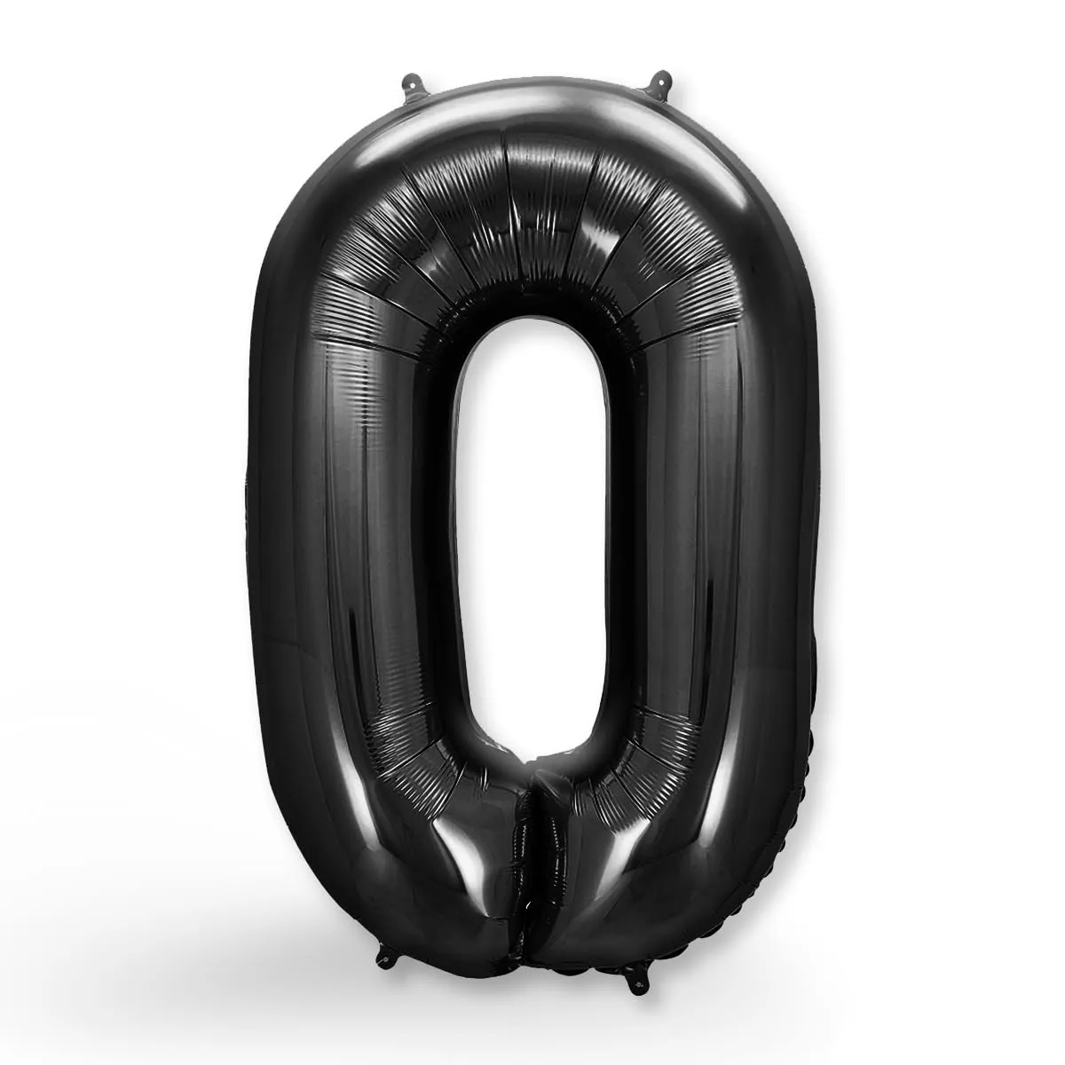 FUNXGO Palloncino Nero Grande Numero 0 per Compleanno - immagine 1