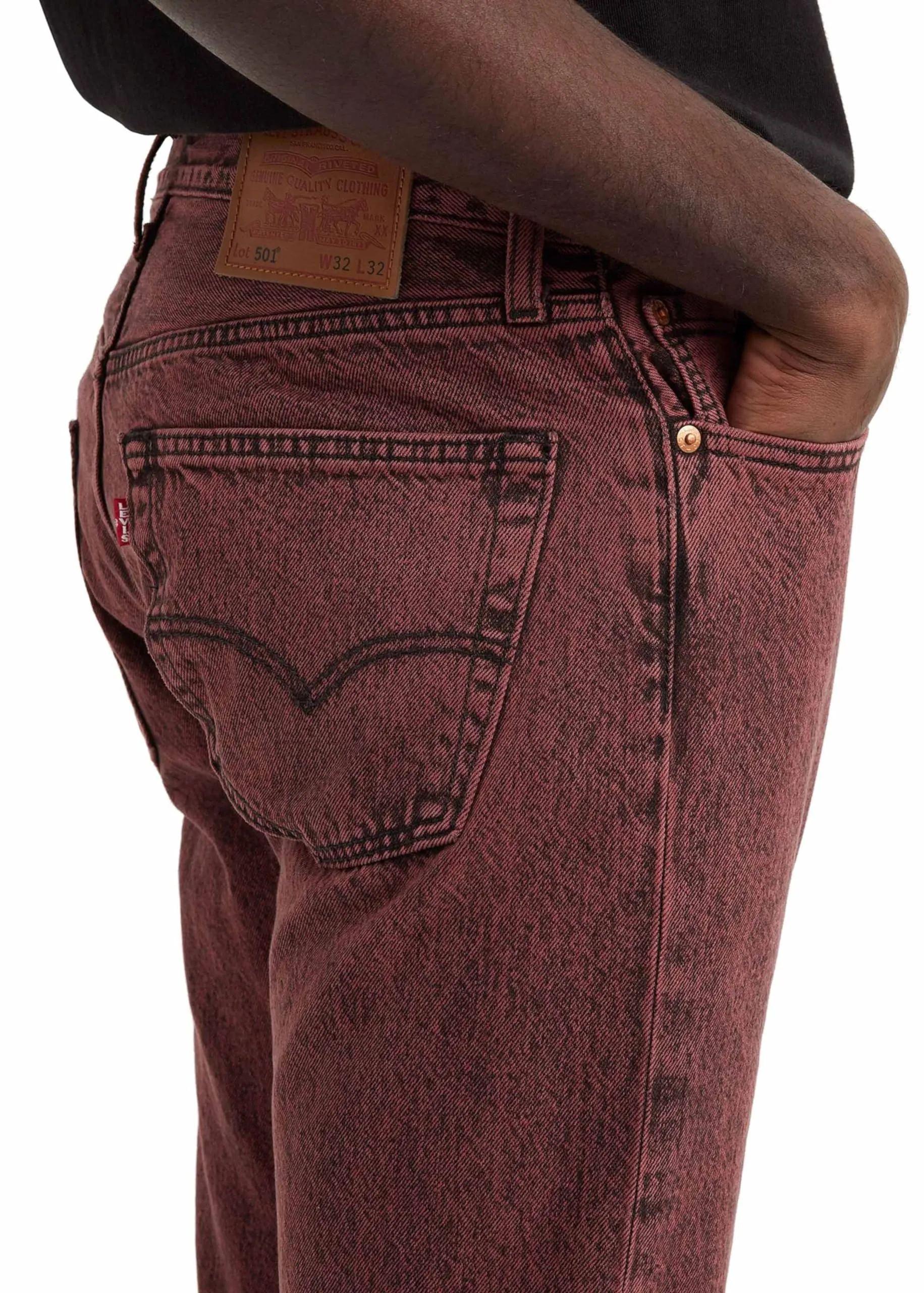 Levi's 501 Original Fit Jeans Uomo, Decadent Chocolate Od, 29W / 32L - immagine 6