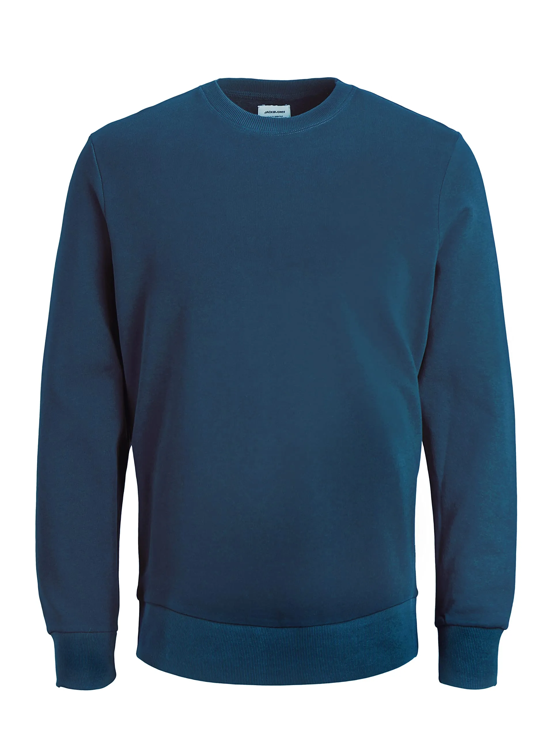 JACK & JONES Jjeholmen Felpa da Uomo con Collo Rotondo, Blu Insignia Blue, Reg Fit, M - immagine 1