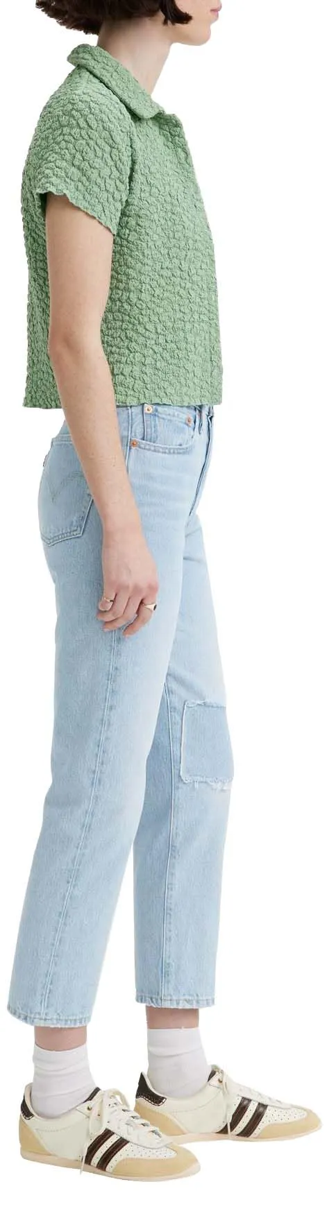 Levi's 501 Crop Jeans Donna, Cheer Camp, 28W / 28L - immagine 5