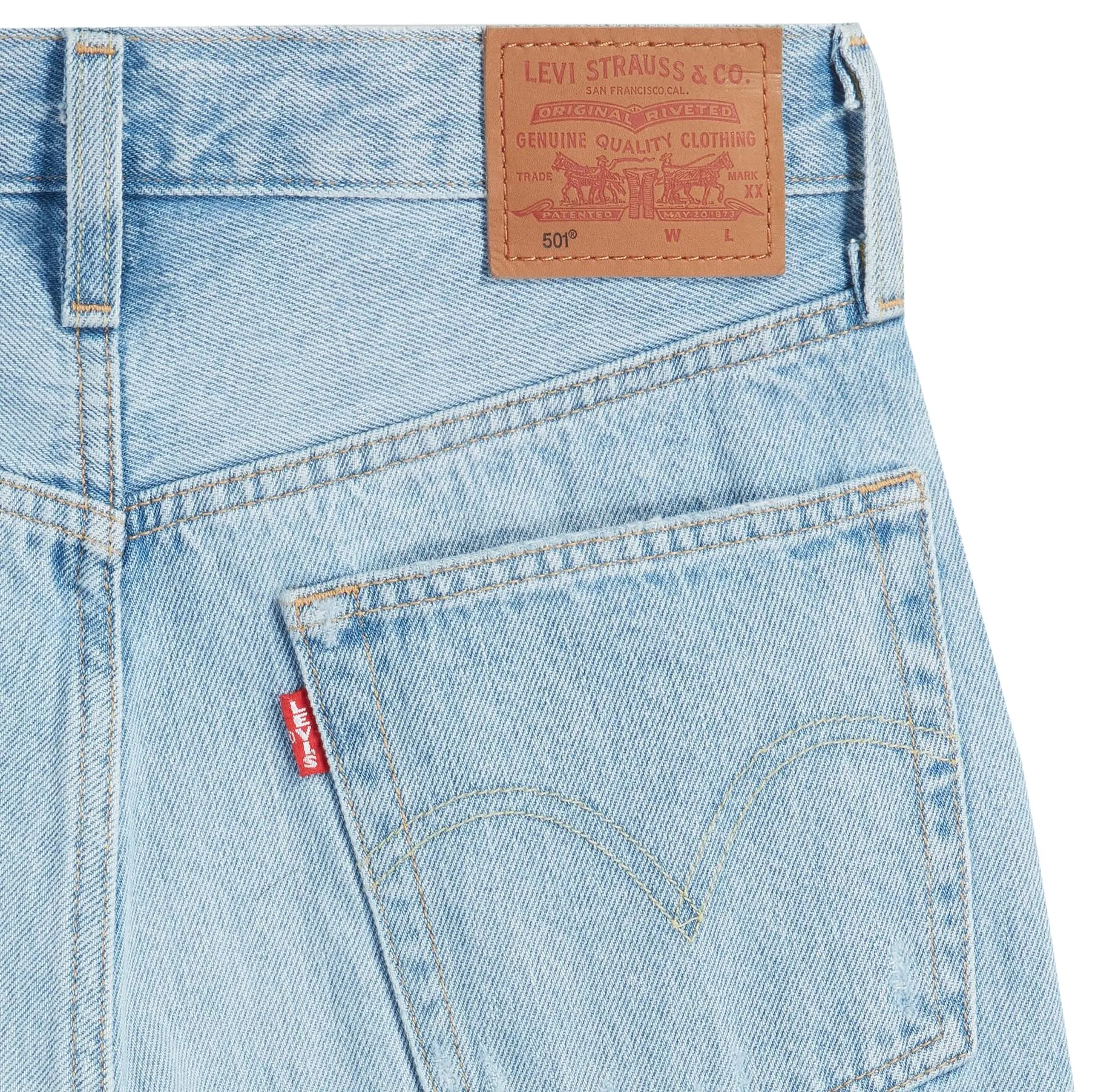Levi's 501 Crop Jeans Donna, Cheer Camp, 29W / 28L - immagine 8