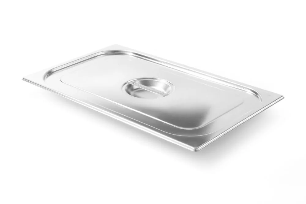 HENDI Coperchio Gastronorm GN 1/1 Kitchen Line, 530x325mm, Acciaio Inox - immagine 1