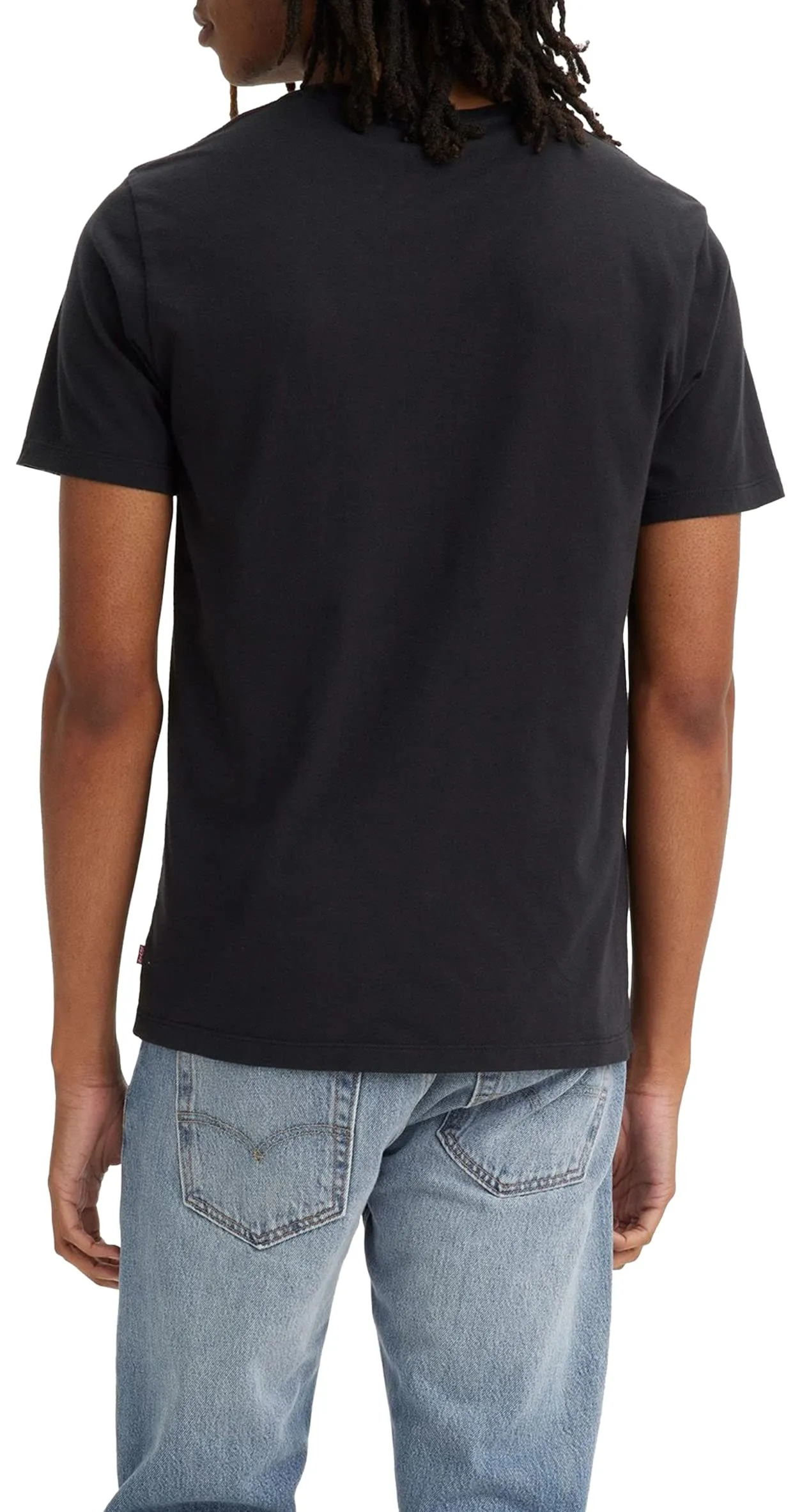 Levi's Graphic Crewneck T-Shirt Batwing Blur Fill Caviar, XS - immagine 2